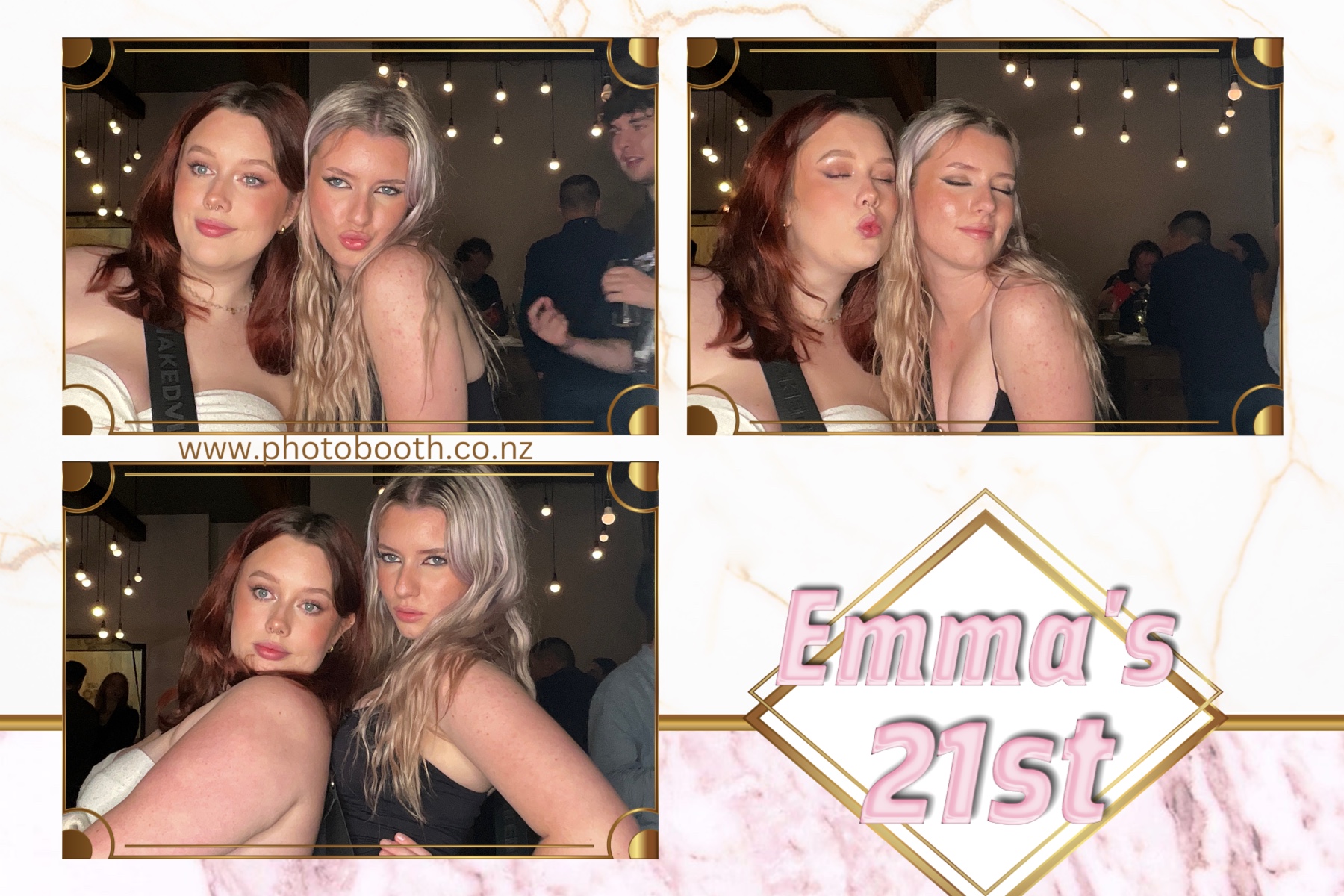 Emma 21st | View more photos from the event at gallery.photobooth.co.nz/u/SelfieCentral/Emma-21st