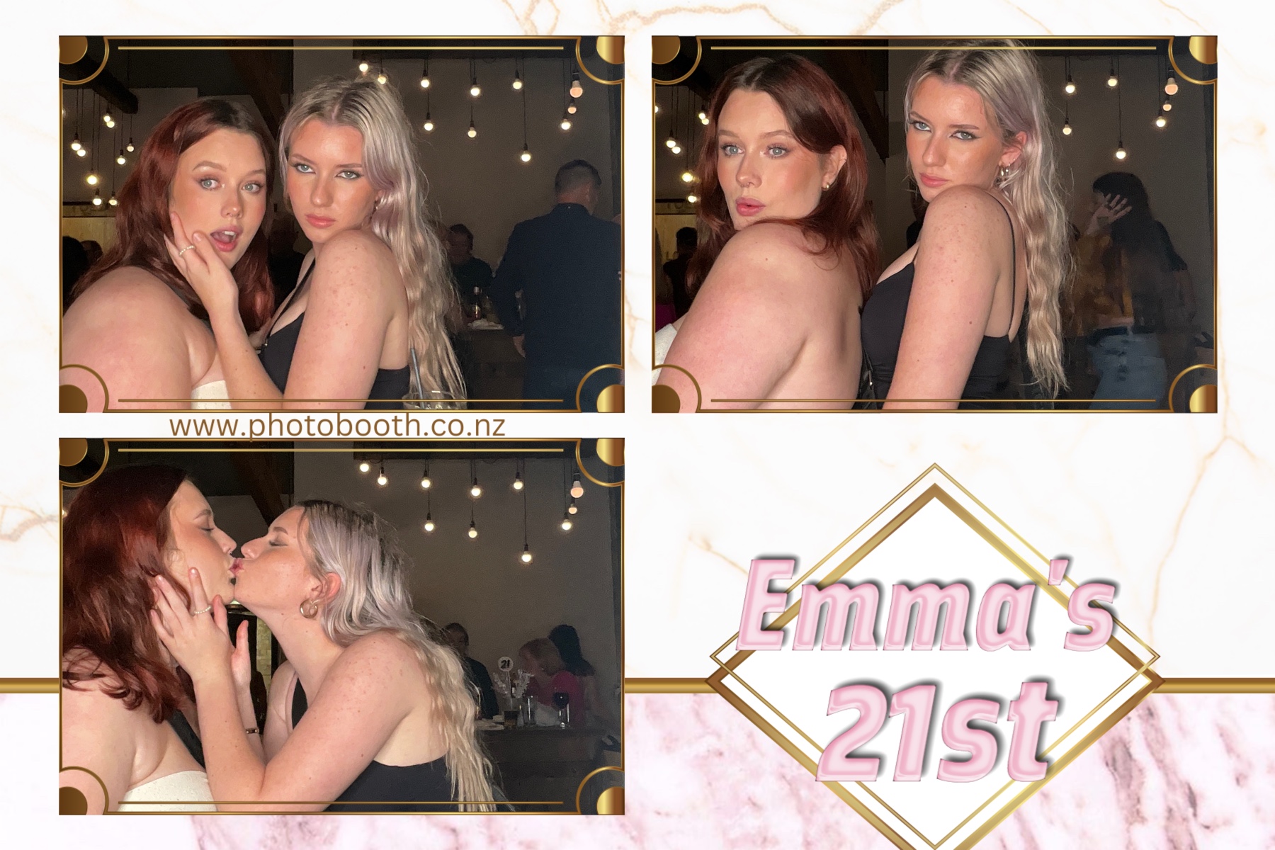 Emma 21st | View more photos from the event at gallery.photobooth.co.nz/u/SelfieCentral/Emma-21st