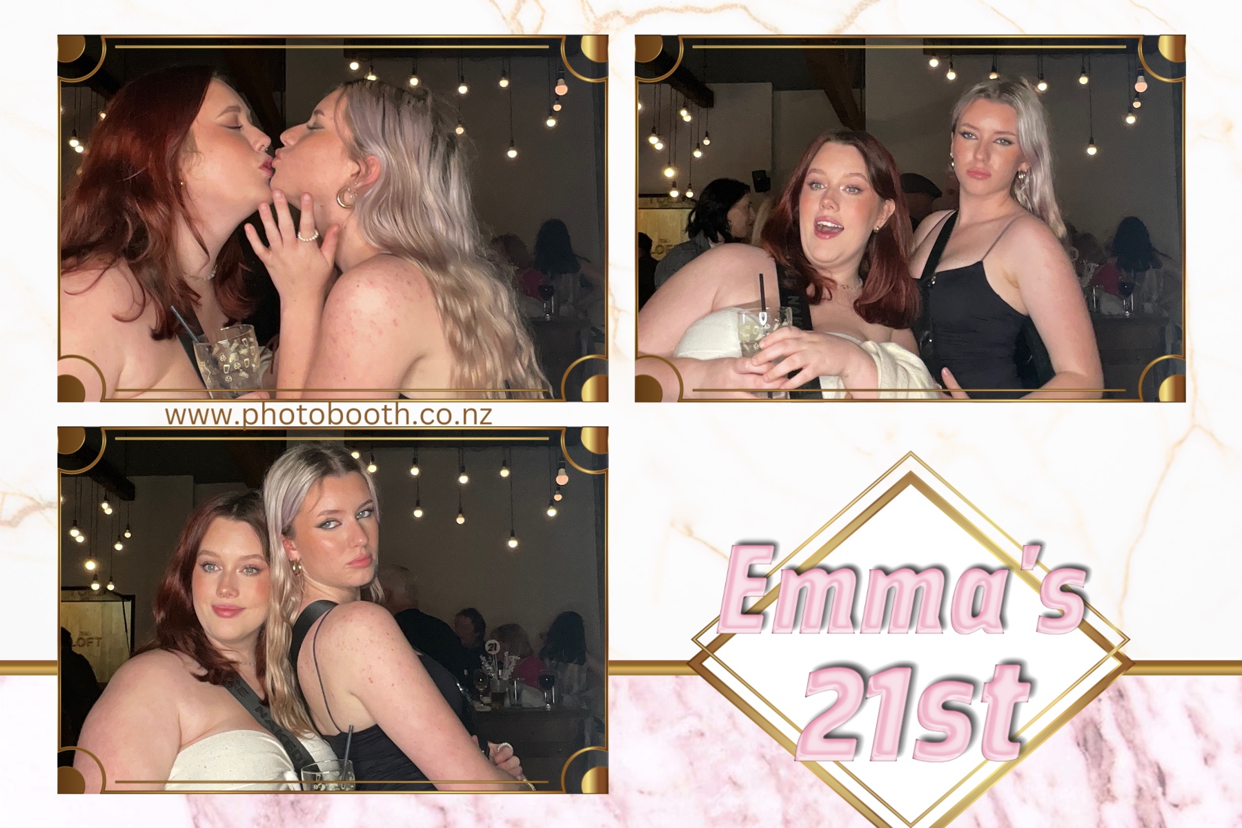 Emma 21st | View more photos from the event at gallery.photobooth.co.nz/u/SelfieCentral/Emma-21st