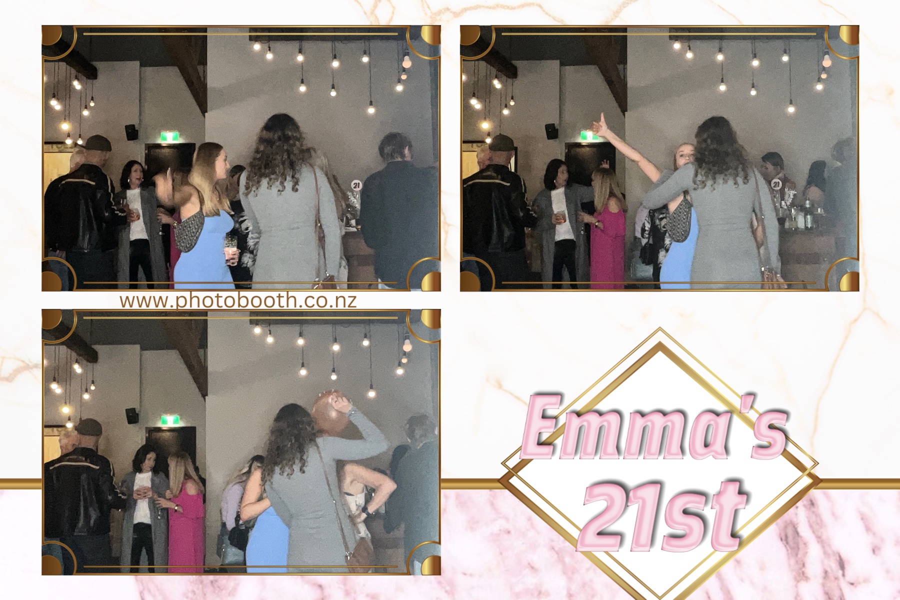 Emma 21st | View more photos from the event at gallery.photobooth.co.nz/u/SelfieCentral/Emma-21st