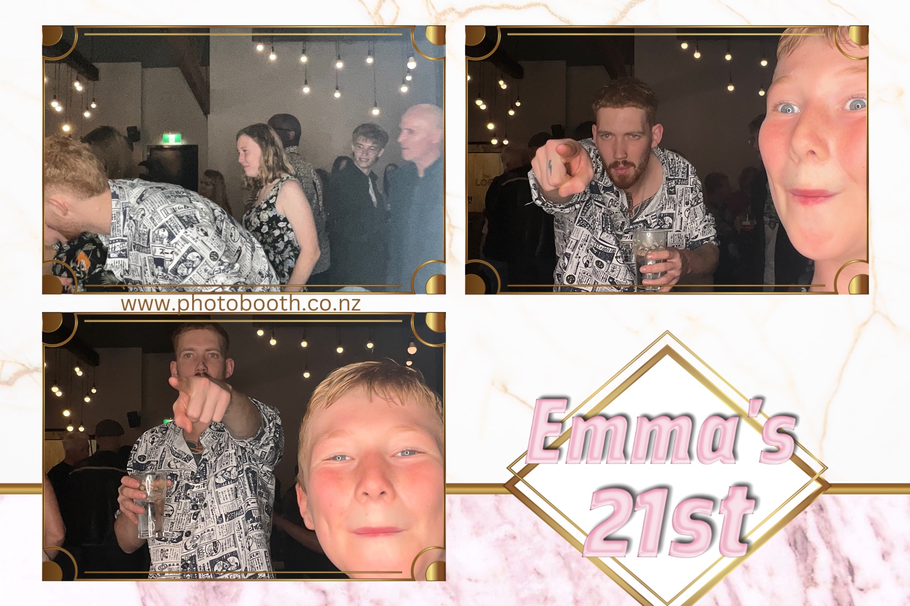 Emma 21st | View more photos from the event at gallery.photobooth.co.nz/u/SelfieCentral/Emma-21st