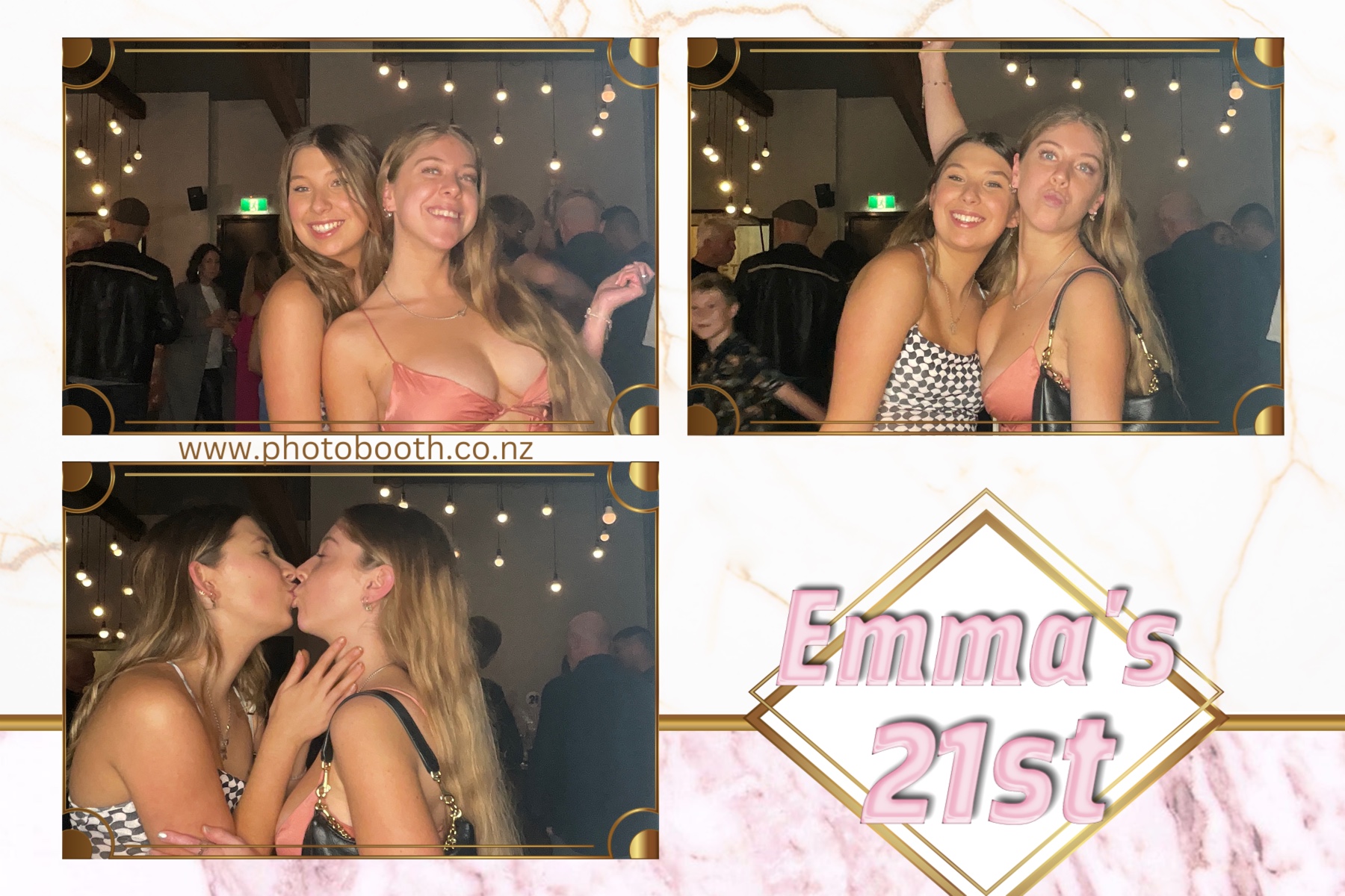 Emma 21st | View more photos from the event at gallery.photobooth.co.nz/u/SelfieCentral/Emma-21st