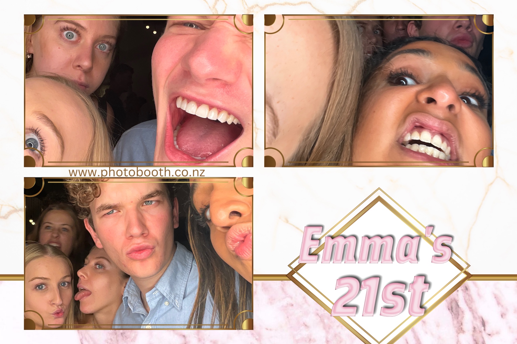 Emma 21st | View more photos from the event at gallery.photobooth.co.nz/u/SelfieCentral/Emma-21st