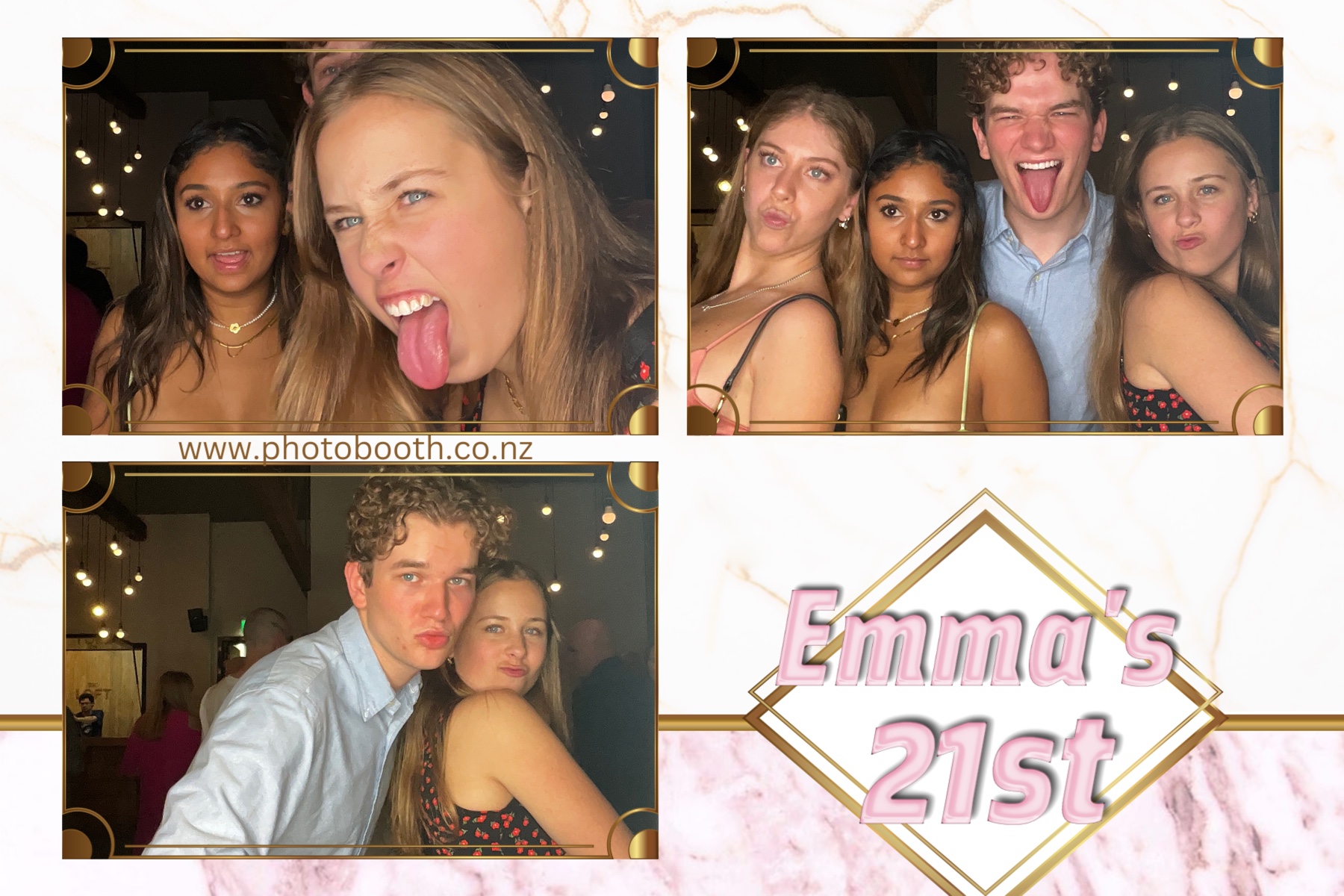 Emma 21st | View more photos from the event at gallery.photobooth.co.nz/u/SelfieCentral/Emma-21st