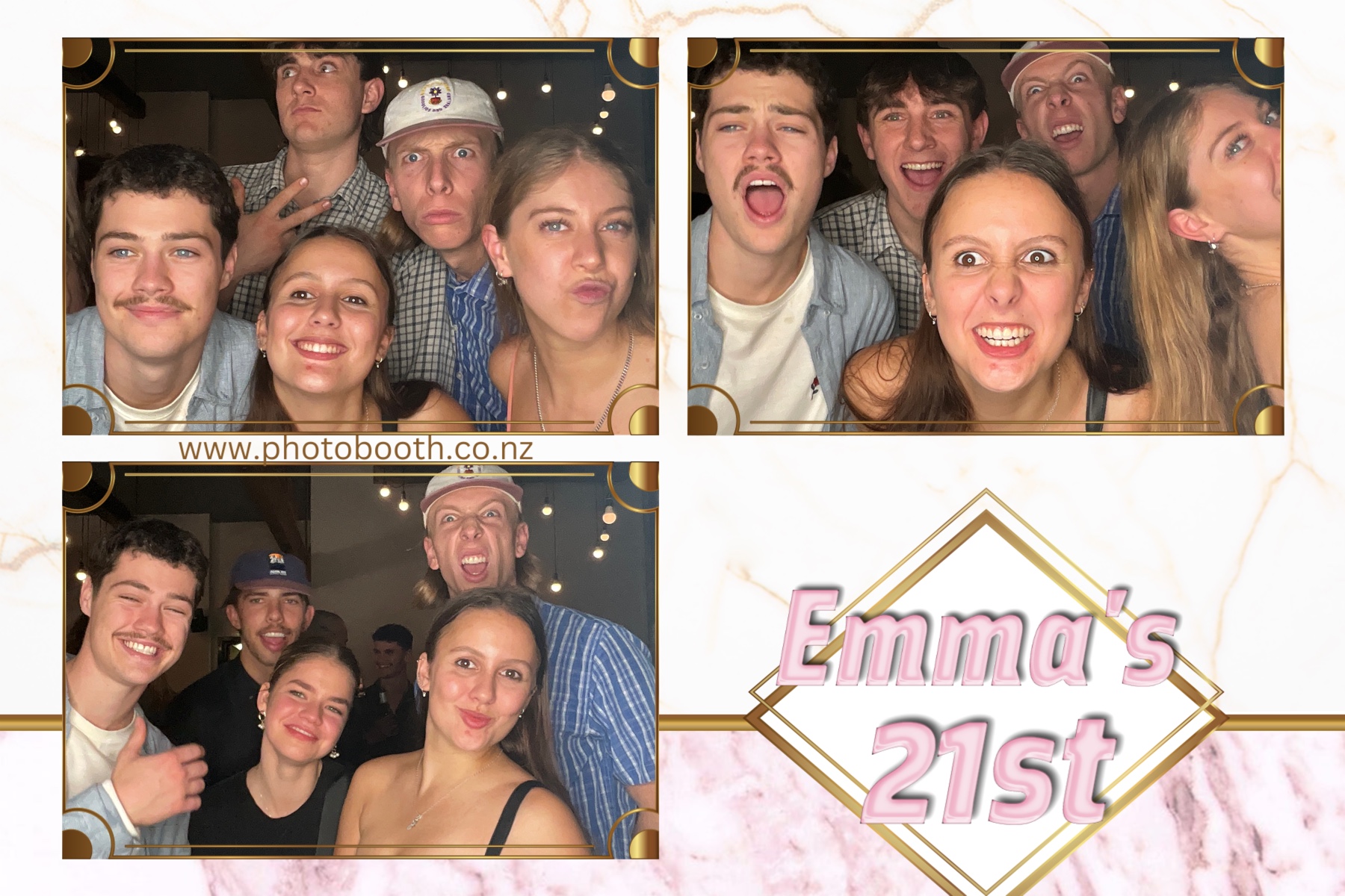 Emma 21st | View more photos from the event at gallery.photobooth.co.nz/u/SelfieCentral/Emma-21st