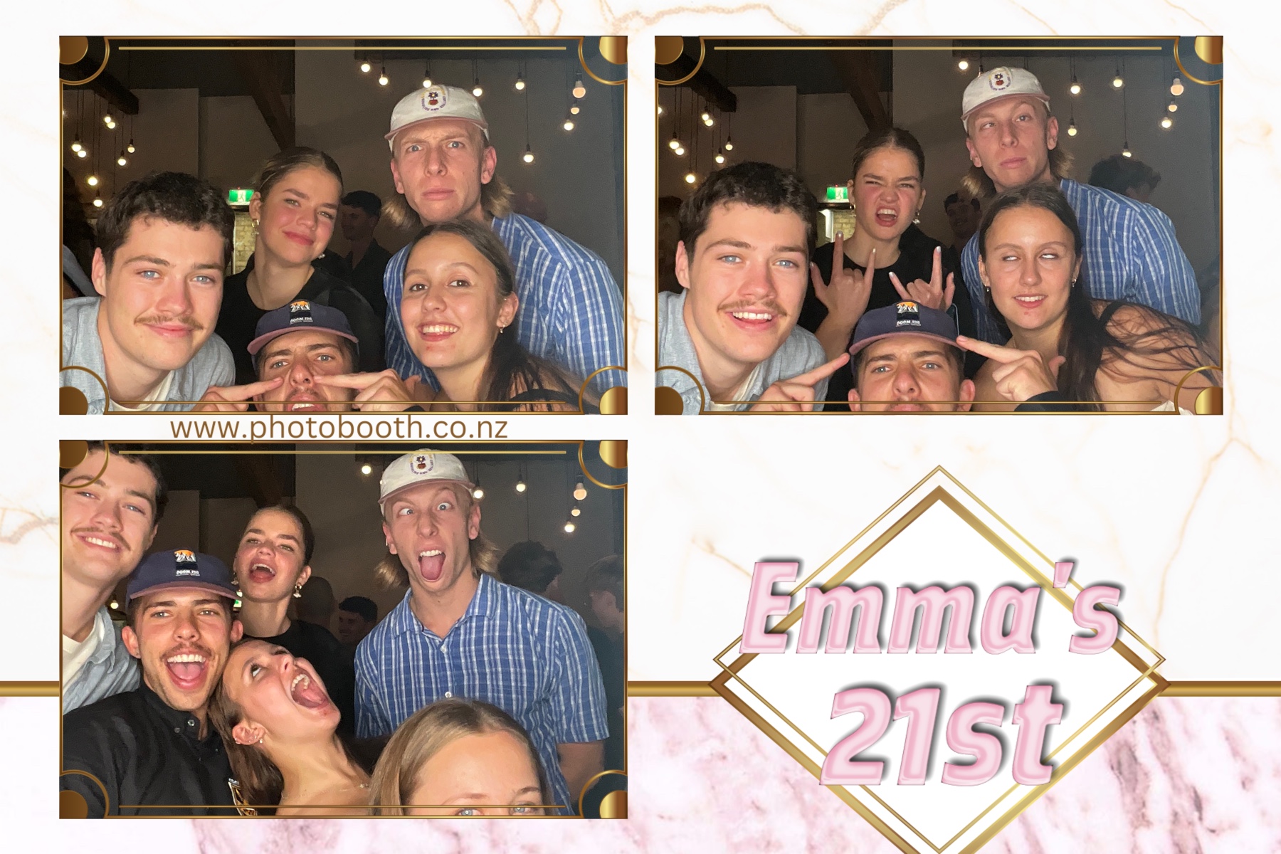 Emma 21st | View more photos from the event at gallery.photobooth.co.nz/u/SelfieCentral/Emma-21st