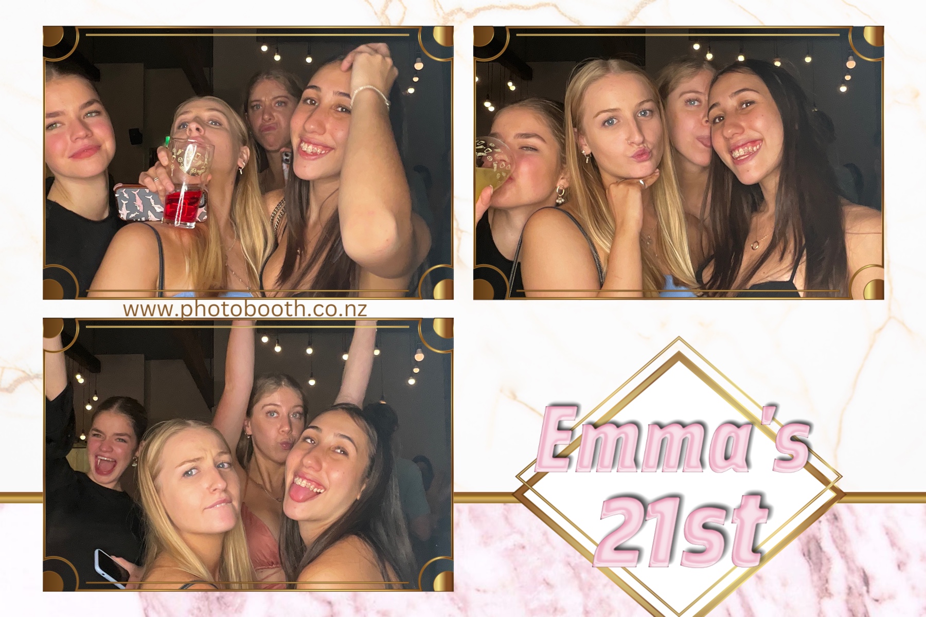 Emma 21st | View more photos from the event at gallery.photobooth.co.nz/u/SelfieCentral/Emma-21st