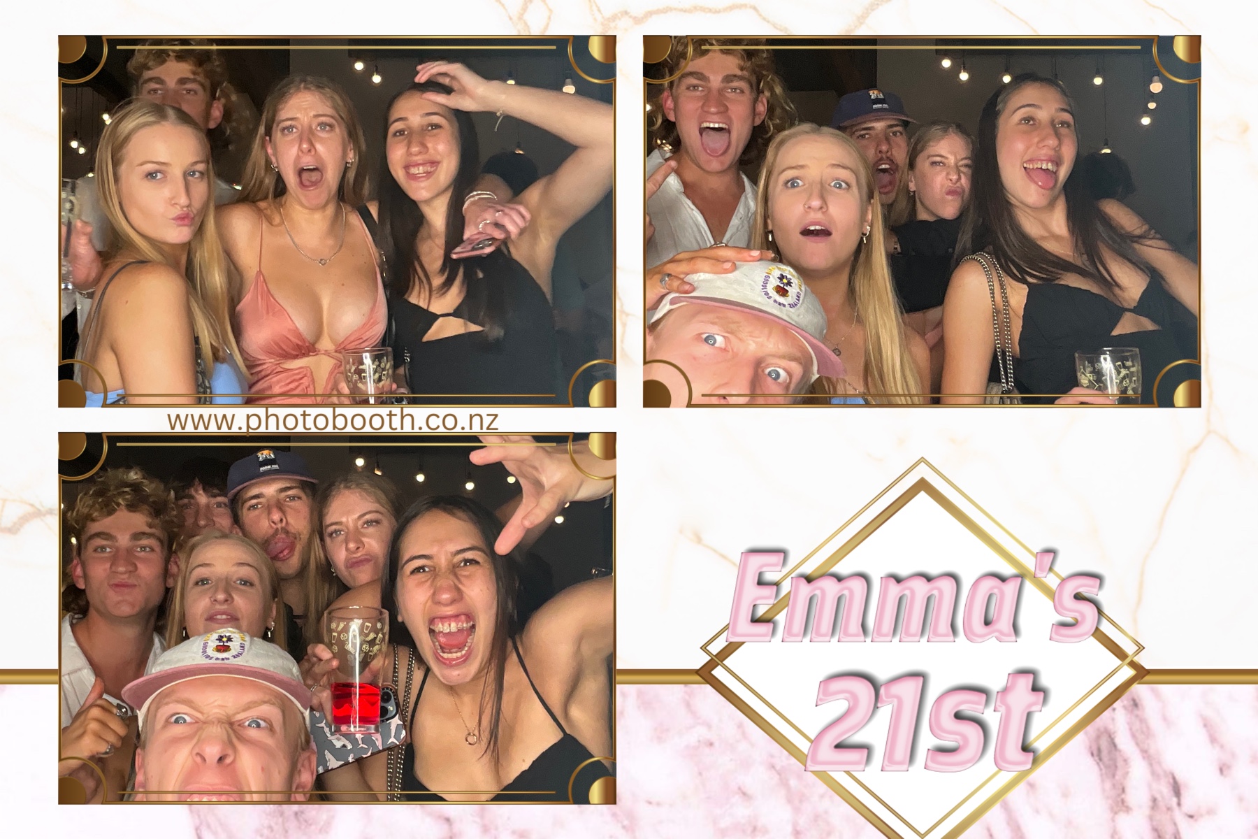Emma 21st | View more photos from the event at gallery.photobooth.co.nz/u/SelfieCentral/Emma-21st