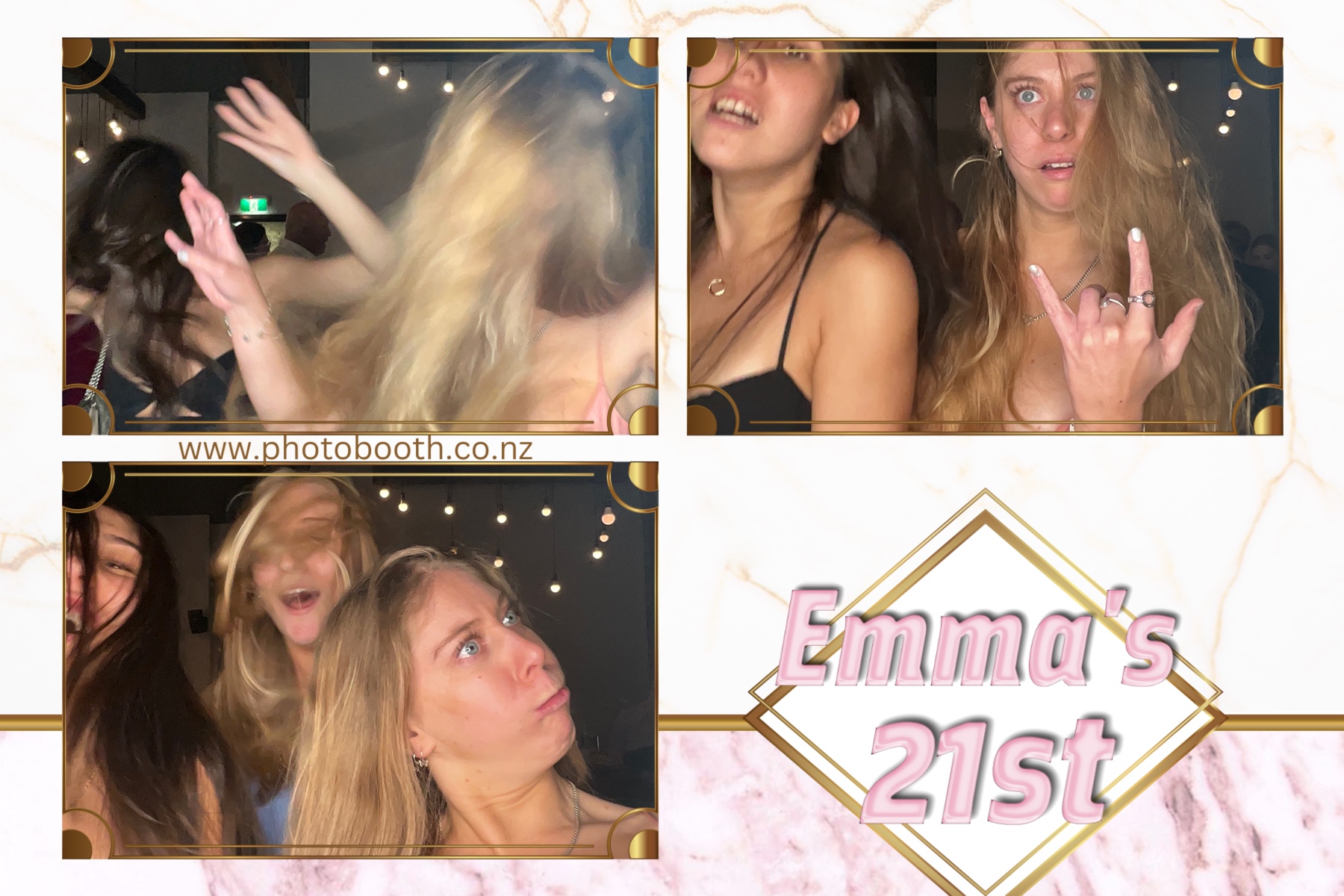 Emma 21st | View more photos from the event at gallery.photobooth.co.nz/u/SelfieCentral/Emma-21st