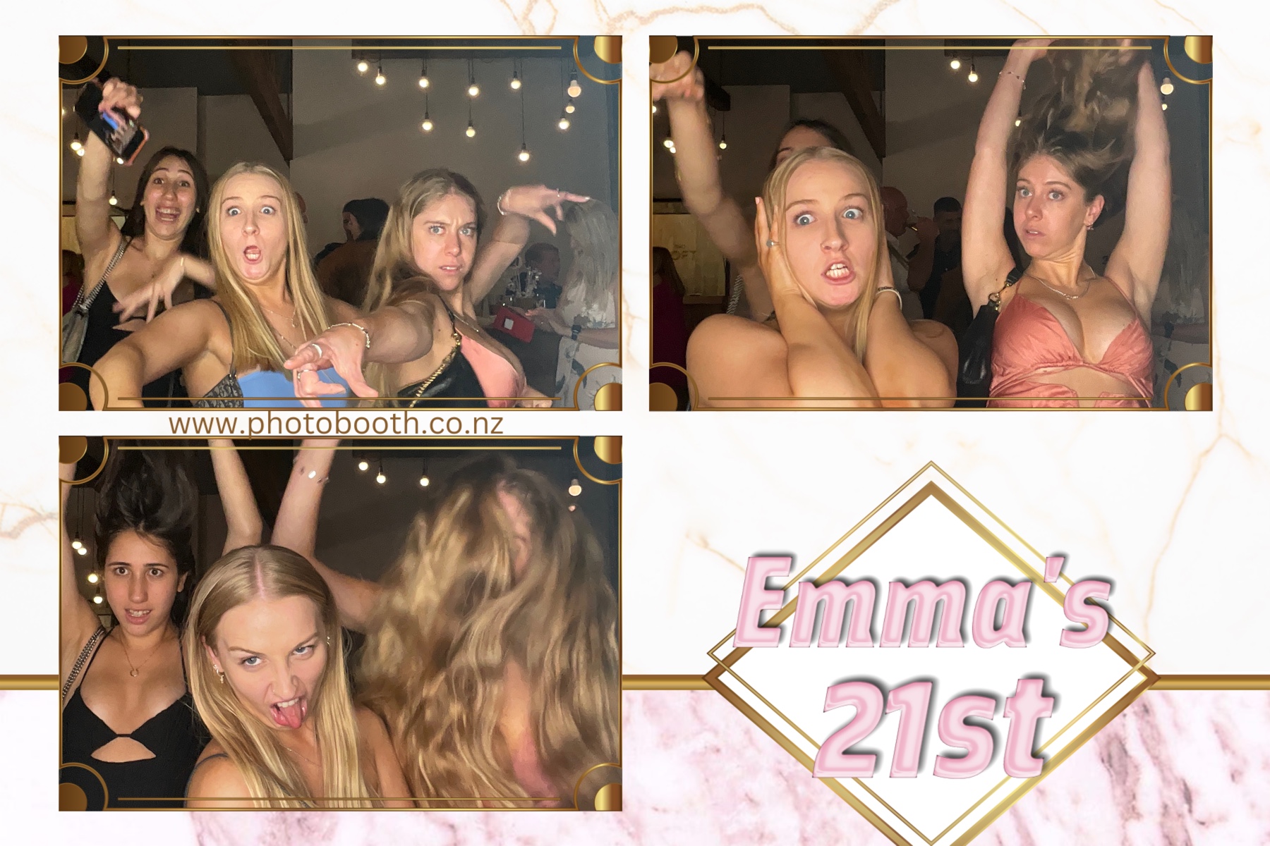 Emma 21st | View more photos from the event at gallery.photobooth.co.nz/u/SelfieCentral/Emma-21st