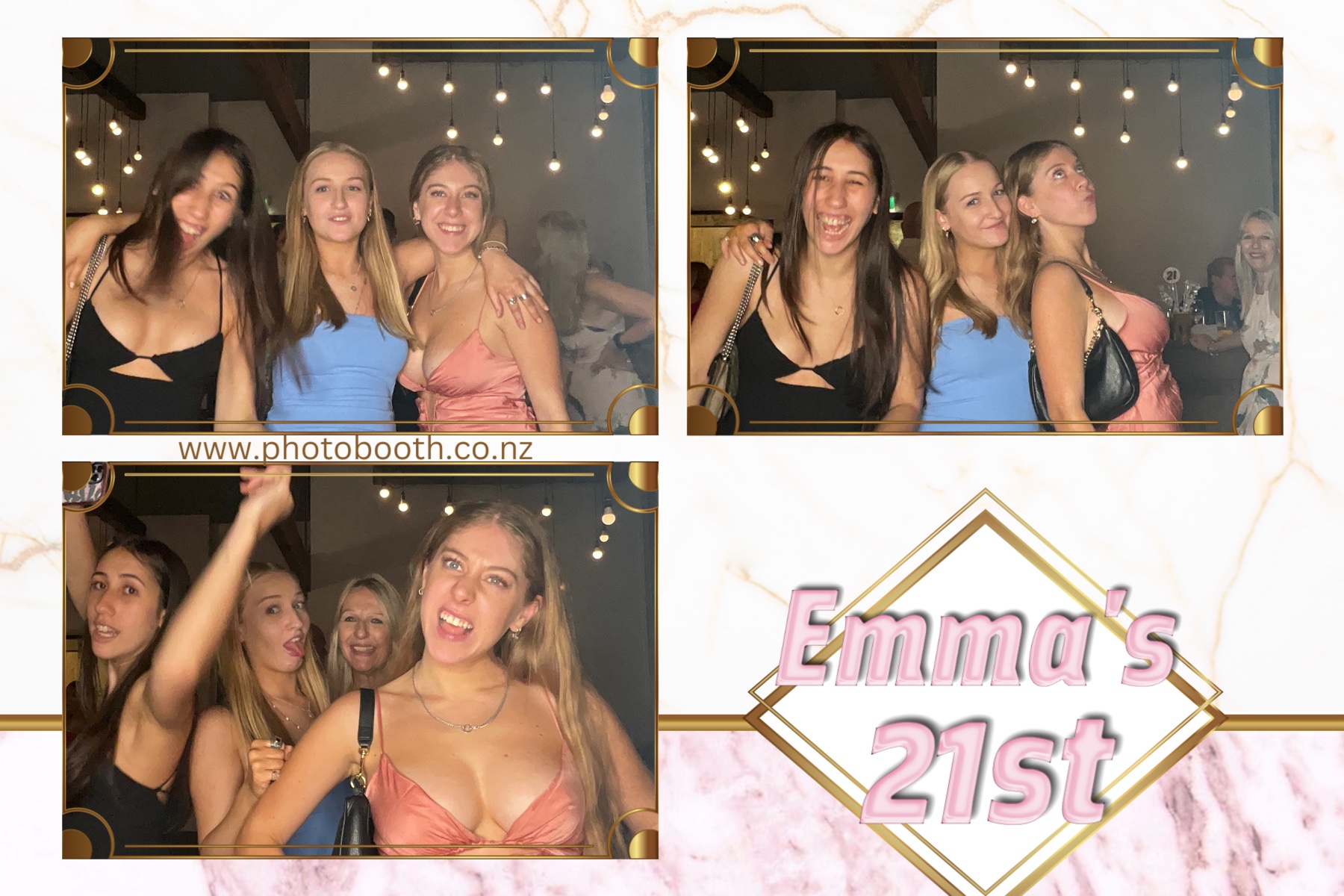 Emma 21st | View more photos from the event at gallery.photobooth.co.nz/u/SelfieCentral/Emma-21st