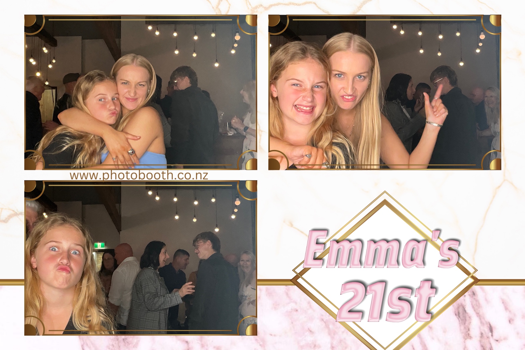 Emma 21st | View more photos from the event at gallery.photobooth.co.nz/u/SelfieCentral/Emma-21st