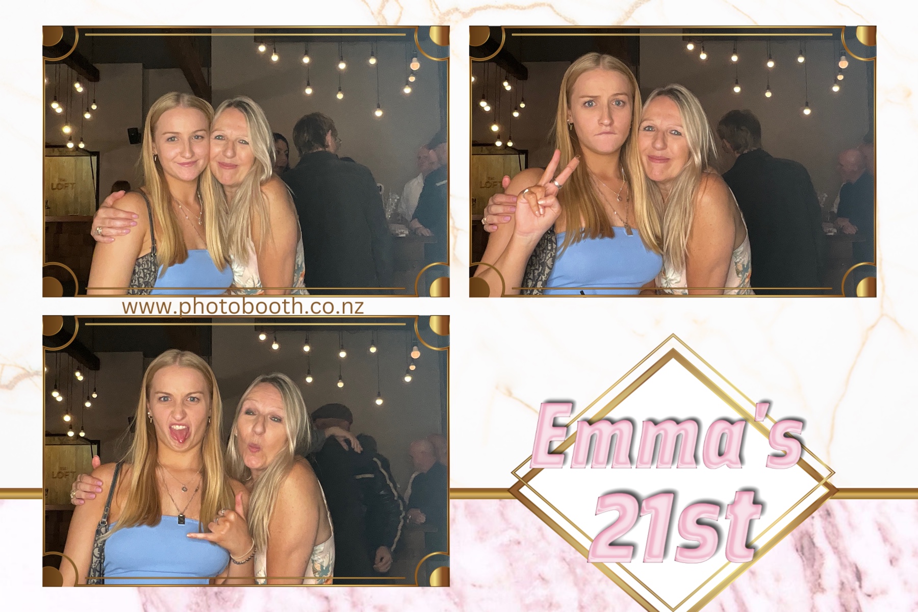 Emma 21st | View more photos from the event at gallery.photobooth.co.nz/u/SelfieCentral/Emma-21st