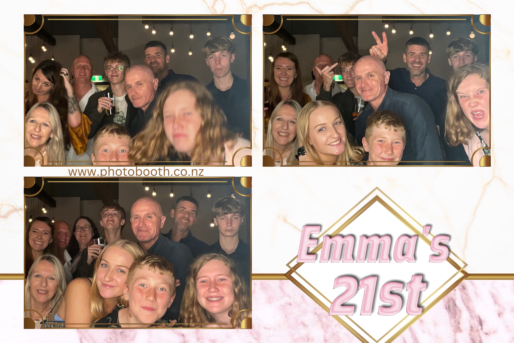 Emma 21st | View more photos from the event at gallery.photobooth.co.nz/u/SelfieCentral/Emma-21st