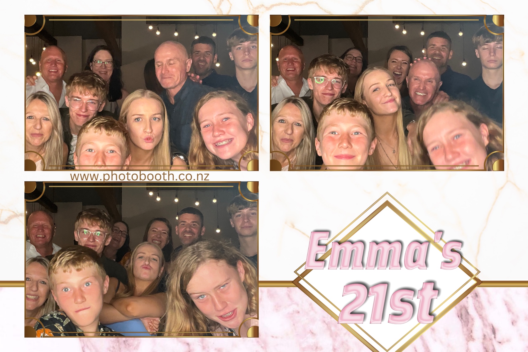 Emma 21st | View more photos from the event at gallery.photobooth.co.nz/u/SelfieCentral/Emma-21st