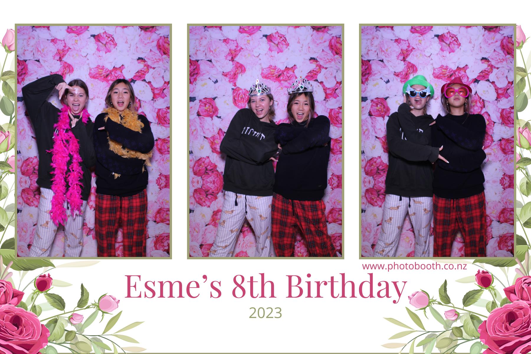 Esme's 8th Birthday | View more photos from the event at gallery.photobooth.co.nz/u/SelfieCentral/Esmes-8th-Birthday