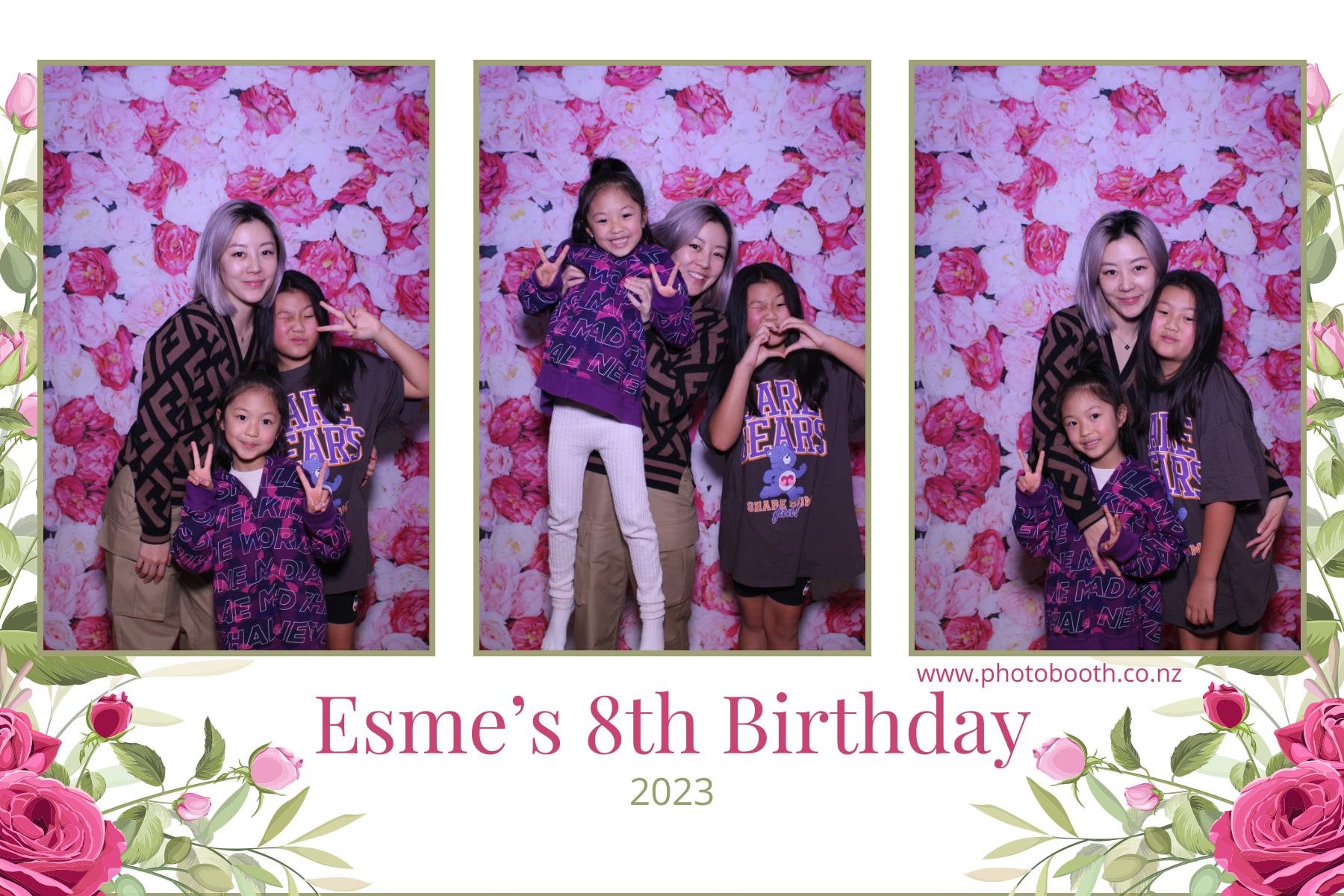 Esme's 8th Birthday | View more photos from the event at gallery.photobooth.co.nz/u/SelfieCentral/Esmes-8th-Birthday