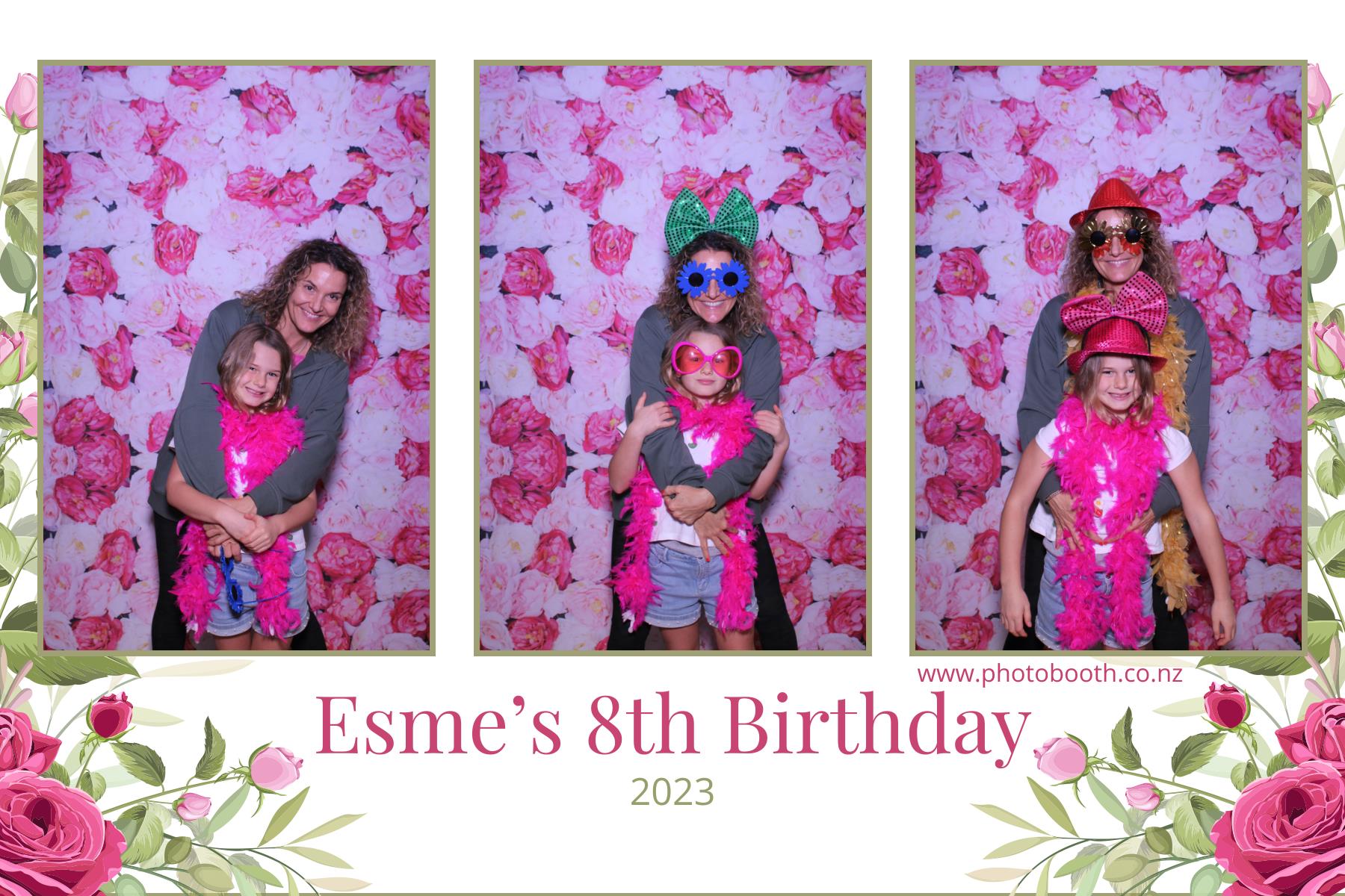 Esme's 8th Birthday | View more photos from the event at gallery.photobooth.co.nz/u/SelfieCentral/Esmes-8th-Birthday