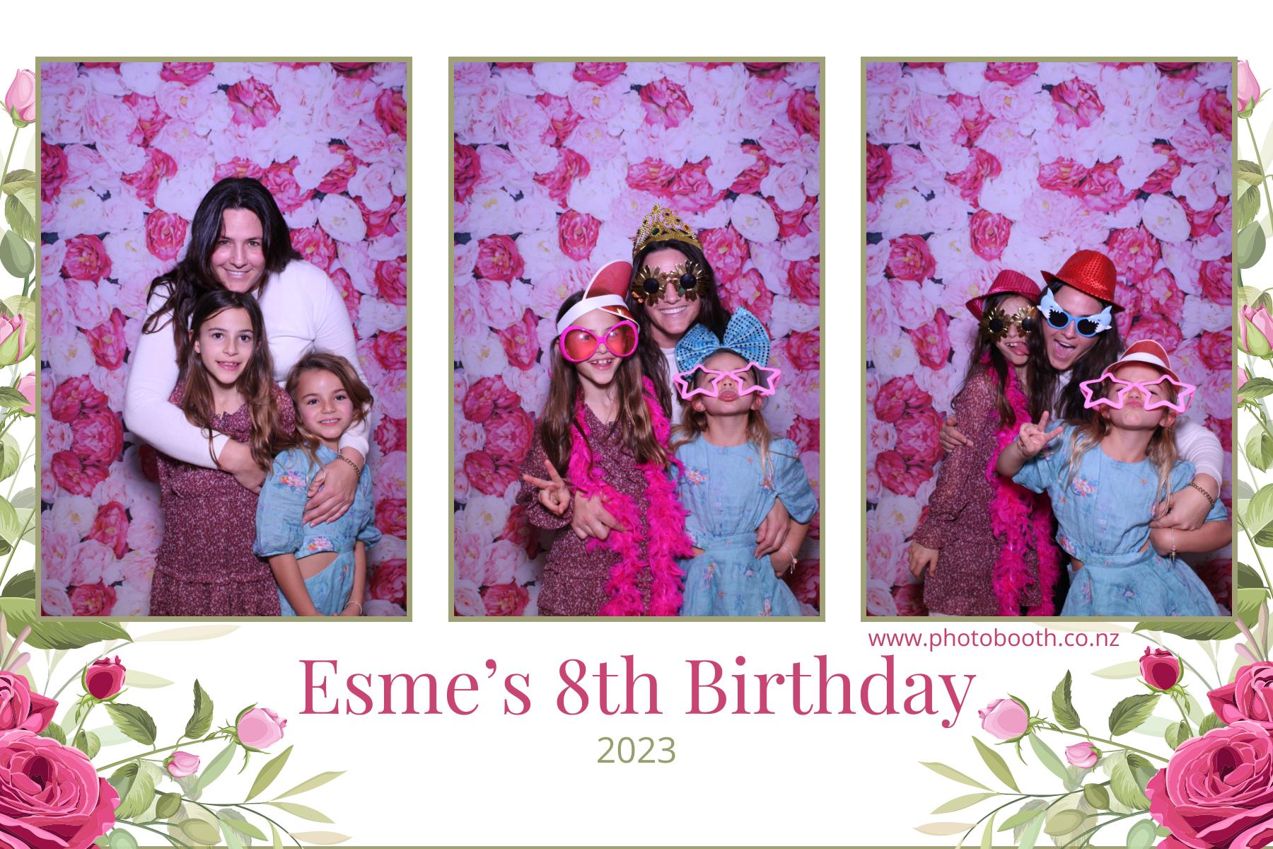 Esme's 8th Birthday | View more photos from the event at gallery.photobooth.co.nz/u/SelfieCentral/Esmes-8th-Birthday