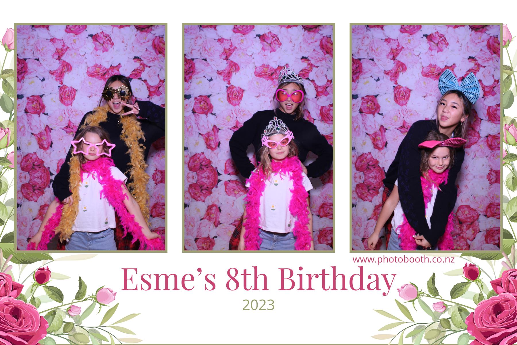 Esme's 8th Birthday | View more photos from the event at gallery.photobooth.co.nz/u/SelfieCentral/Esmes-8th-Birthday