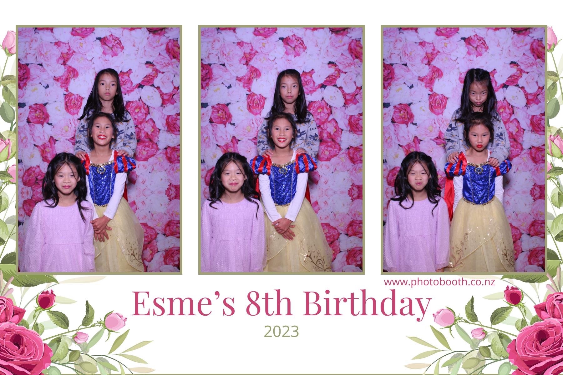 Esme's 8th Birthday | View more photos from the event at gallery.photobooth.co.nz/u/SelfieCentral/Esmes-8th-Birthday