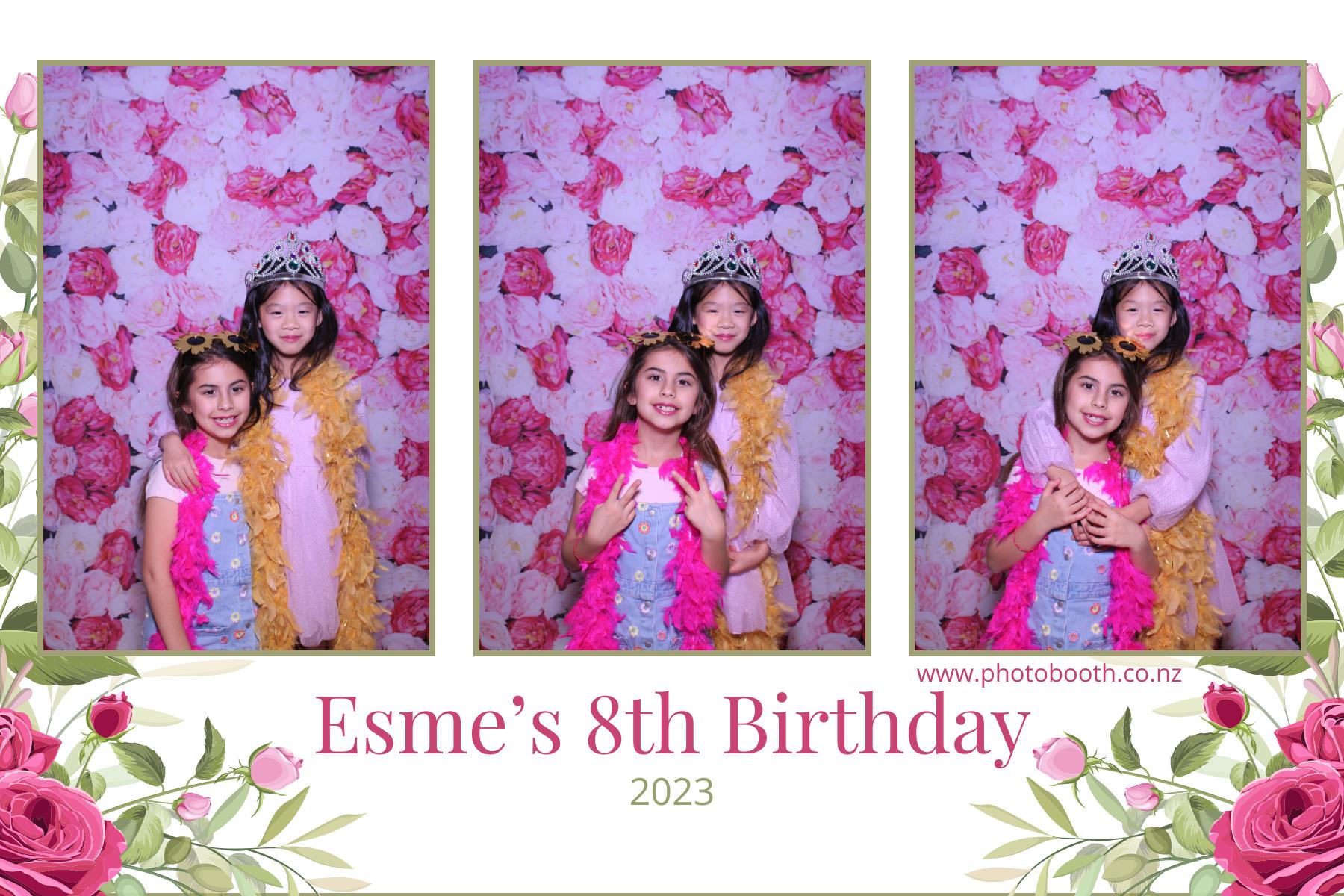Esme's 8th Birthday | View more photos from the event at gallery.photobooth.co.nz/u/SelfieCentral/Esmes-8th-Birthday