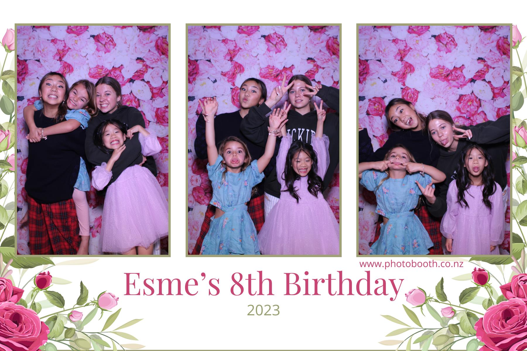 Esme's 8th Birthday | View more photos from the event at gallery.photobooth.co.nz/u/SelfieCentral/Esmes-8th-Birthday