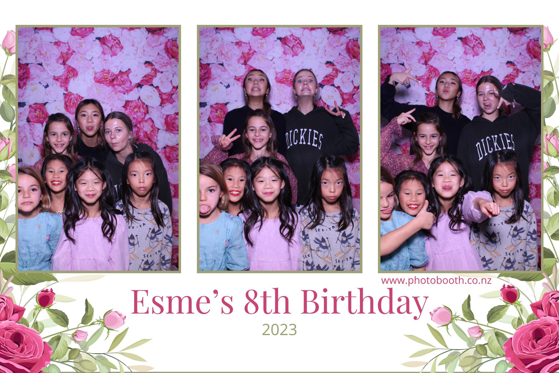 Esme's 8th Birthday | View more photos from the event at gallery.photobooth.co.nz/u/SelfieCentral/Esmes-8th-Birthday