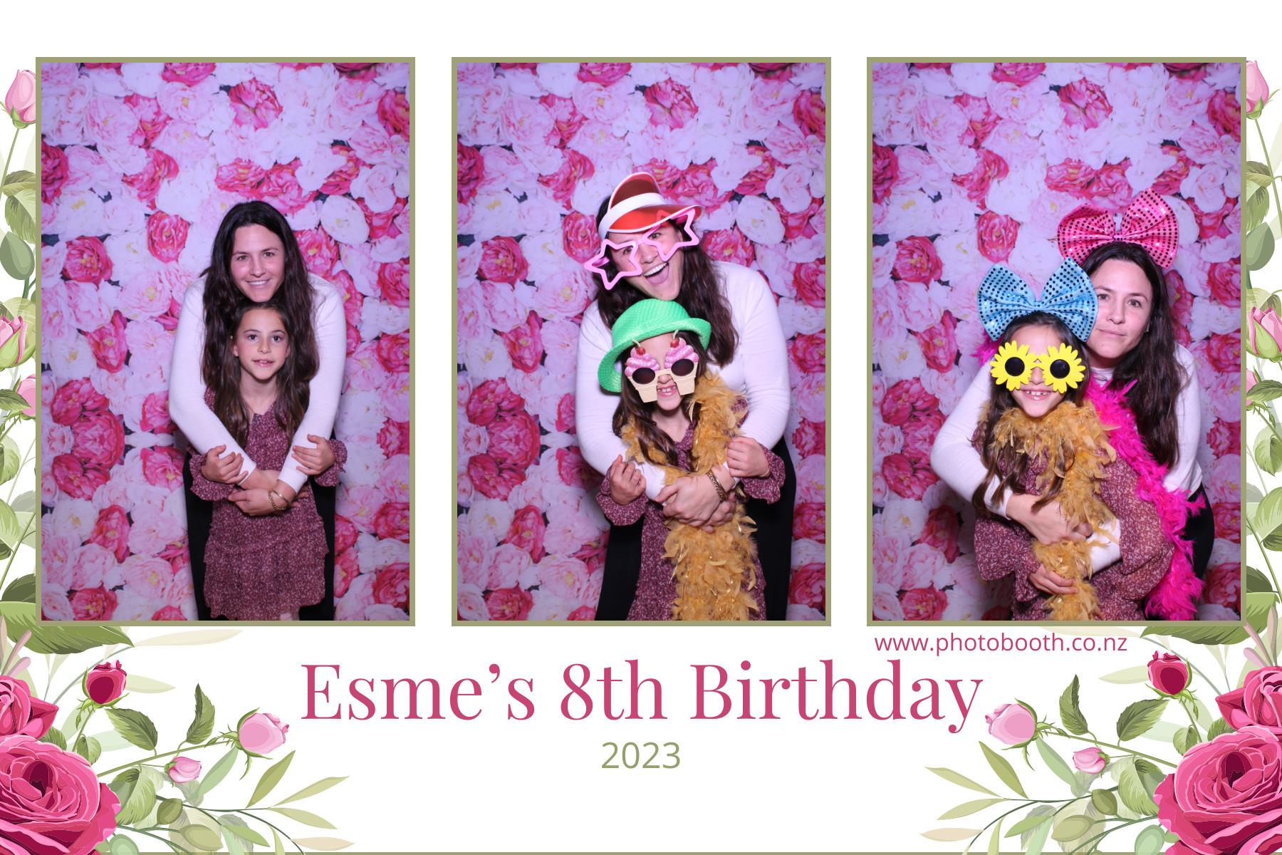 Esme's 8th Birthday | View more photos from the event at gallery.photobooth.co.nz/u/SelfieCentral/Esmes-8th-Birthday