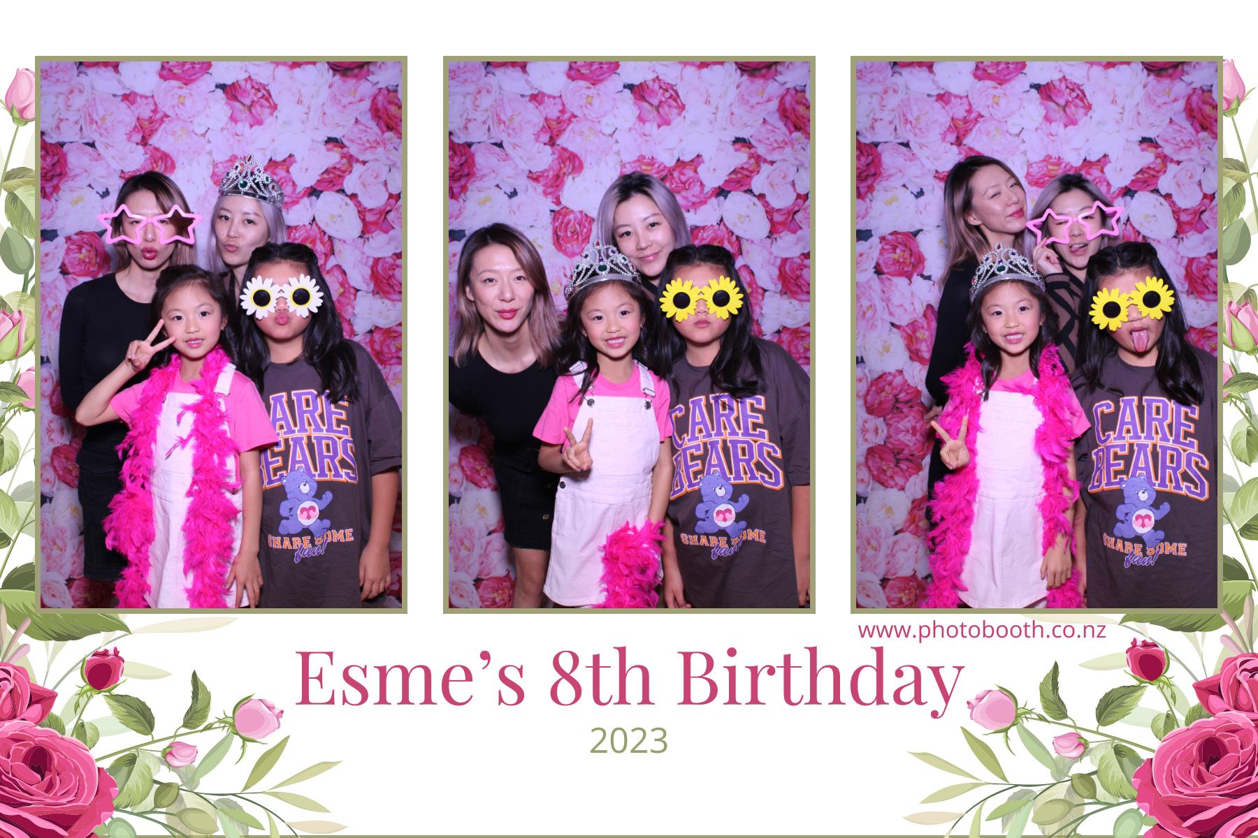 Esme's 8th Birthday | View more photos from the event at gallery.photobooth.co.nz/u/SelfieCentral/Esmes-8th-Birthday