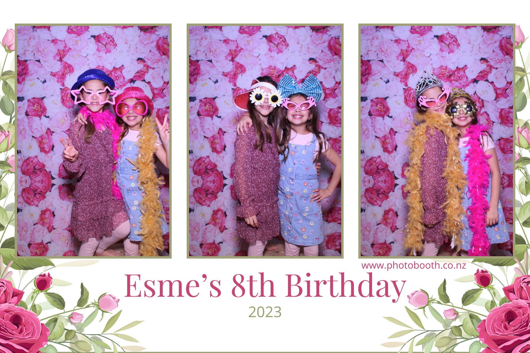 Esme's 8th Birthday | View more photos from the event at gallery.photobooth.co.nz/u/SelfieCentral/Esmes-8th-Birthday