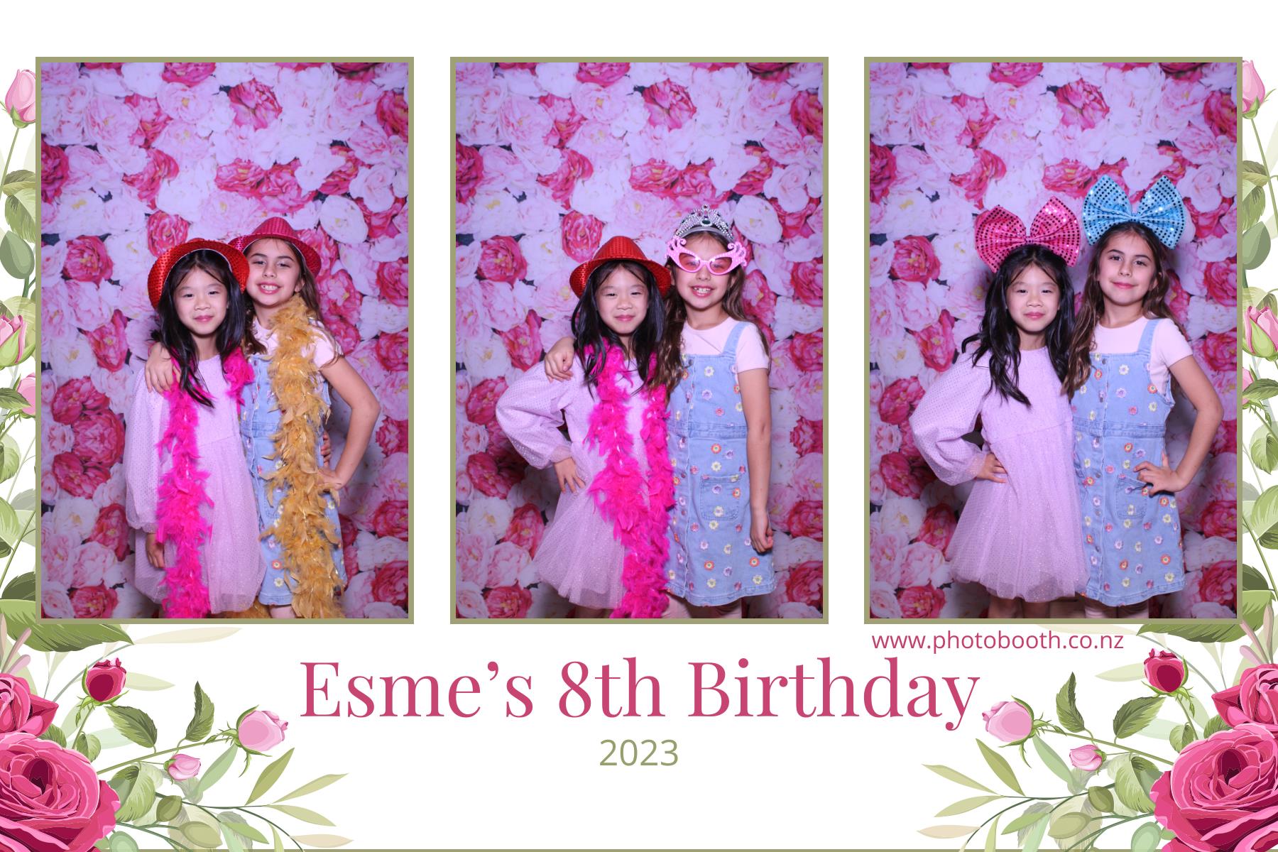 Esme's 8th Birthday | View more photos from the event at gallery.photobooth.co.nz/u/SelfieCentral/Esmes-8th-Birthday