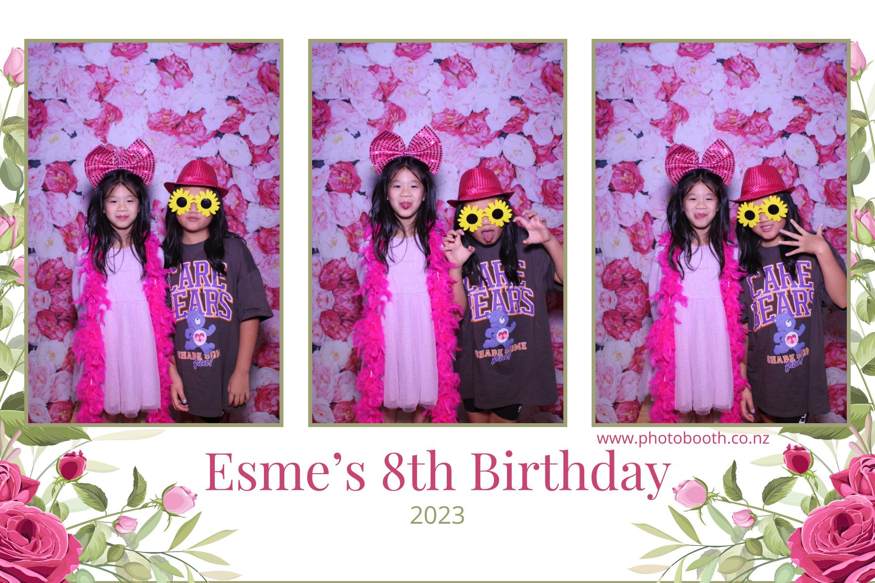 Esme's 8th Birthday | View more photos from the event at gallery.photobooth.co.nz/u/SelfieCentral/Esmes-8th-Birthday