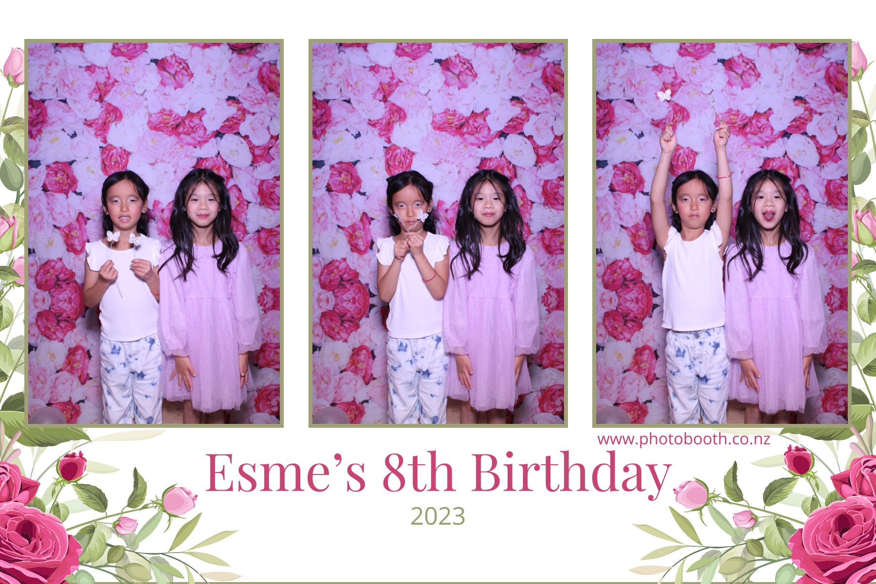Esme's 8th Birthday | View more photos from the event at gallery.photobooth.co.nz/u/SelfieCentral/Esmes-8th-Birthday