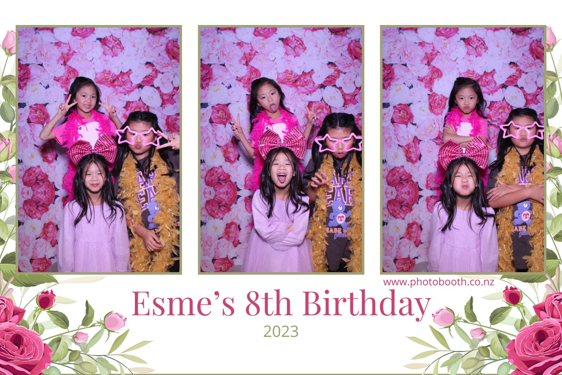 Esme's 8th Birthday | View more photos from the event at gallery.photobooth.co.nz/u/SelfieCentral/Esmes-8th-Birthday