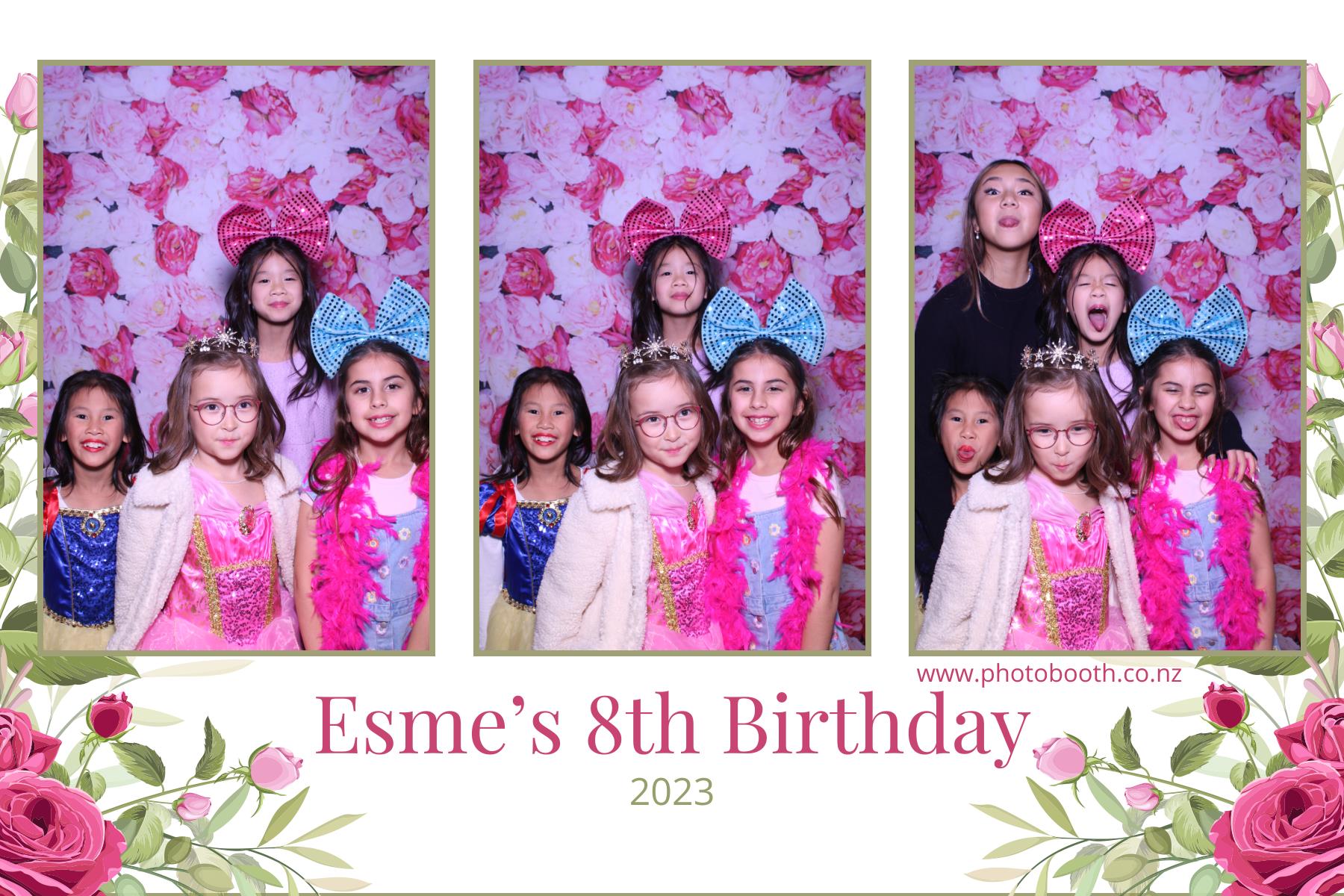 Esme's 8th Birthday | View more photos from the event at gallery.photobooth.co.nz/u/SelfieCentral/Esmes-8th-Birthday