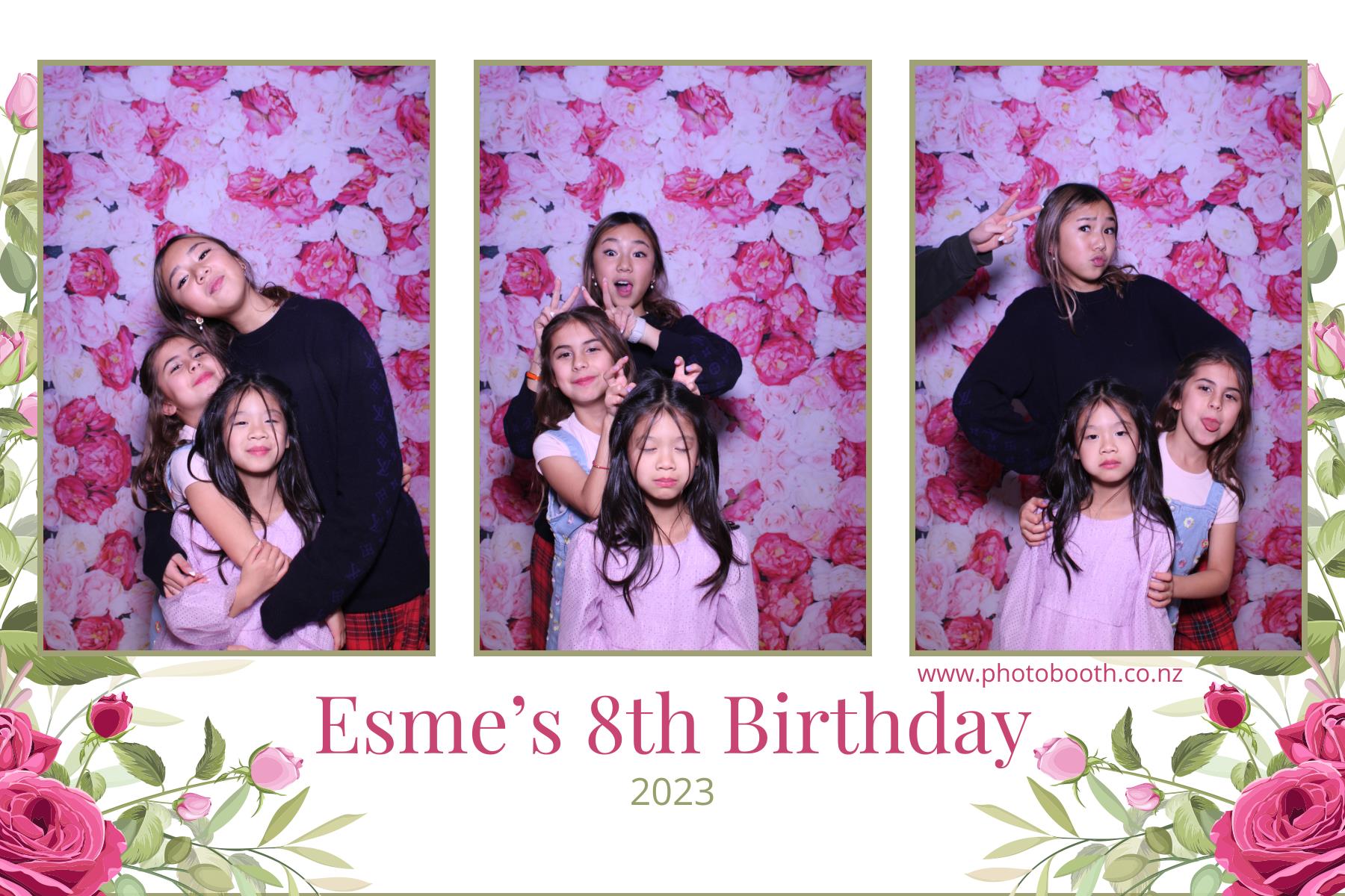 Esme's 8th Birthday | View more photos from the event at gallery.photobooth.co.nz/u/SelfieCentral/Esmes-8th-Birthday
