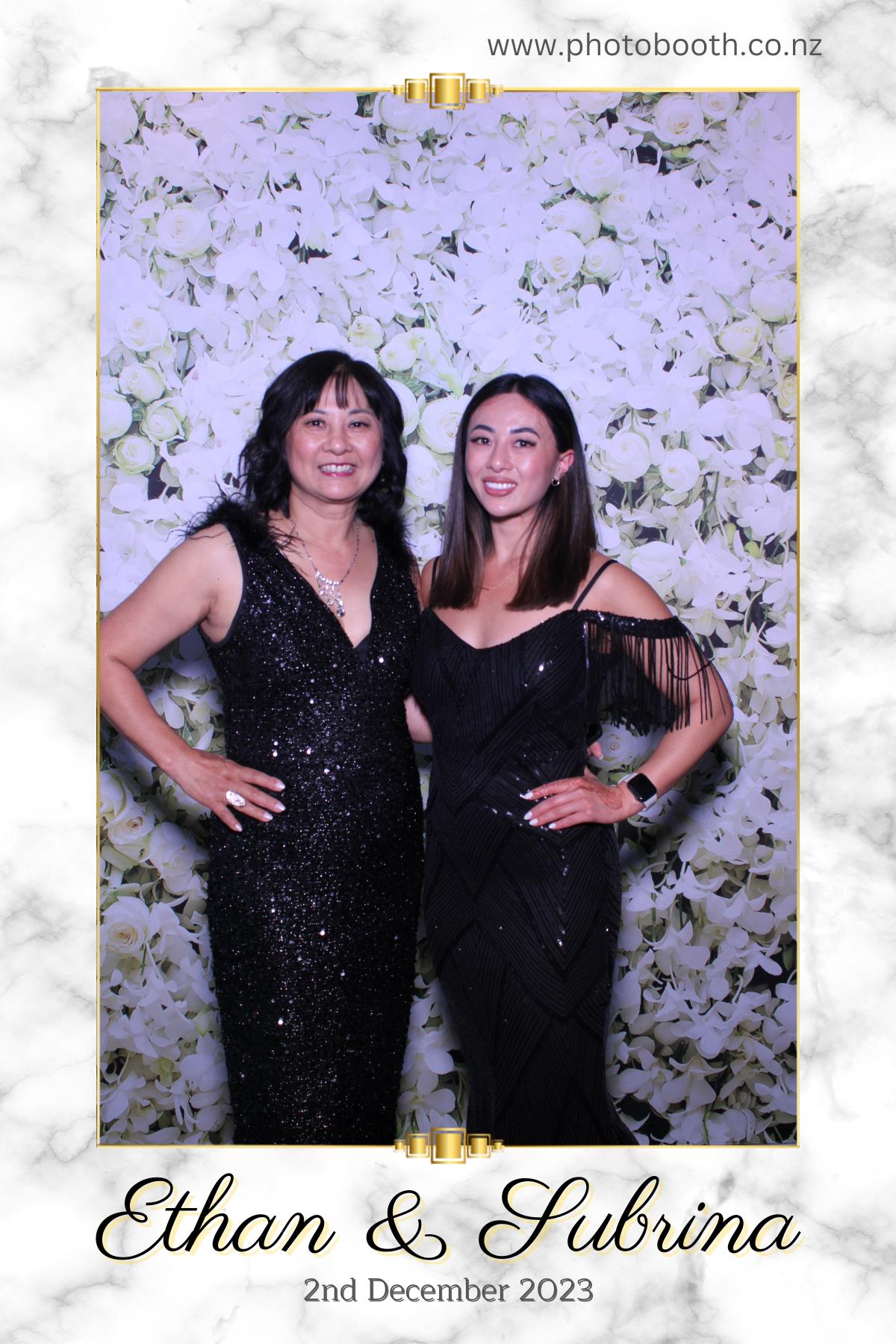Ethan and Subrina's Wedding | View more photos from the event at gallery.photobooth.co.nz/u/SelfieCentral/Ethan-and-Subrinas-Wedding