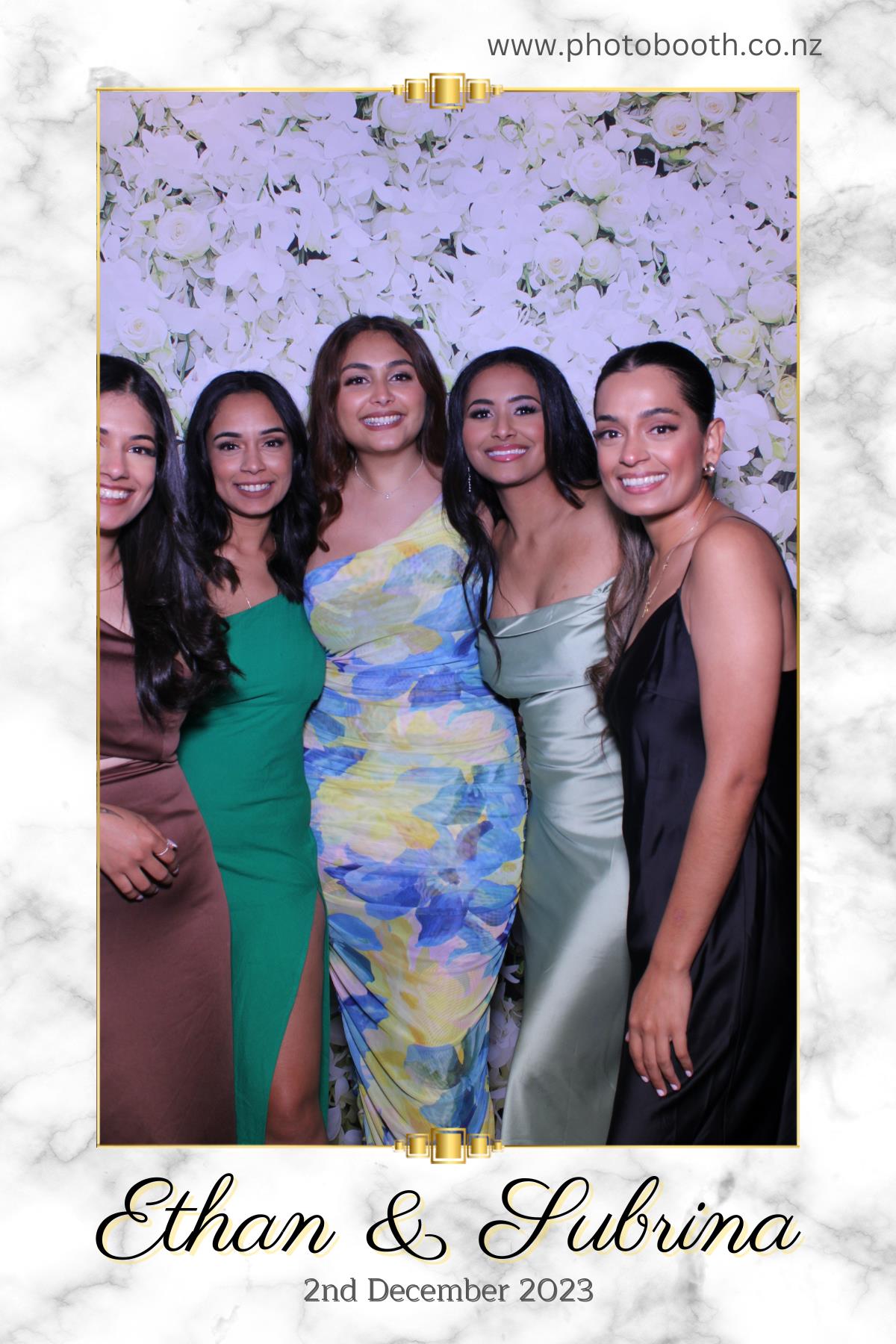Ethan and Subrina's Wedding | View more photos from the event at gallery.photobooth.co.nz/u/SelfieCentral/Ethan-and-Subrinas-Wedding