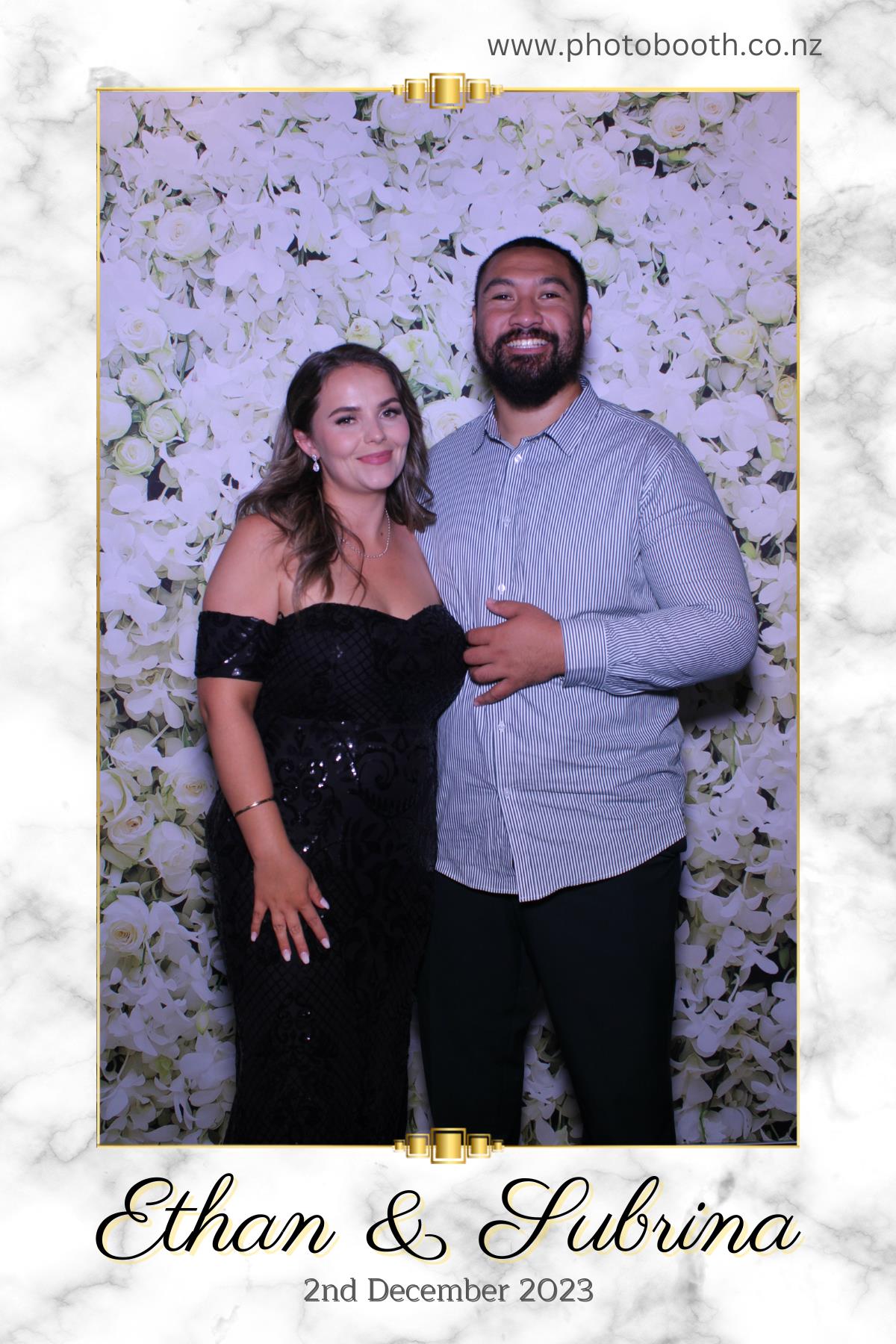 Ethan and Subrina's Wedding | View more photos from the event at gallery.photobooth.co.nz/u/SelfieCentral/Ethan-and-Subrinas-Wedding
