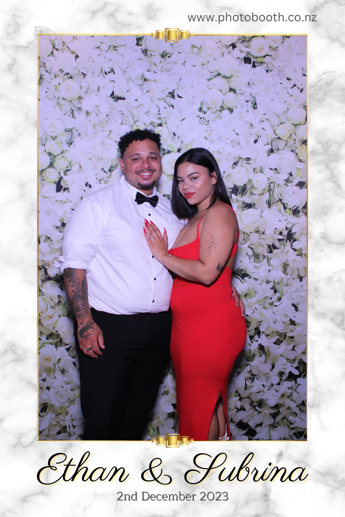 Ethan and Subrina's Wedding | View more photos from the event at gallery.photobooth.co.nz/u/SelfieCentral/Ethan-and-Subrinas-Wedding