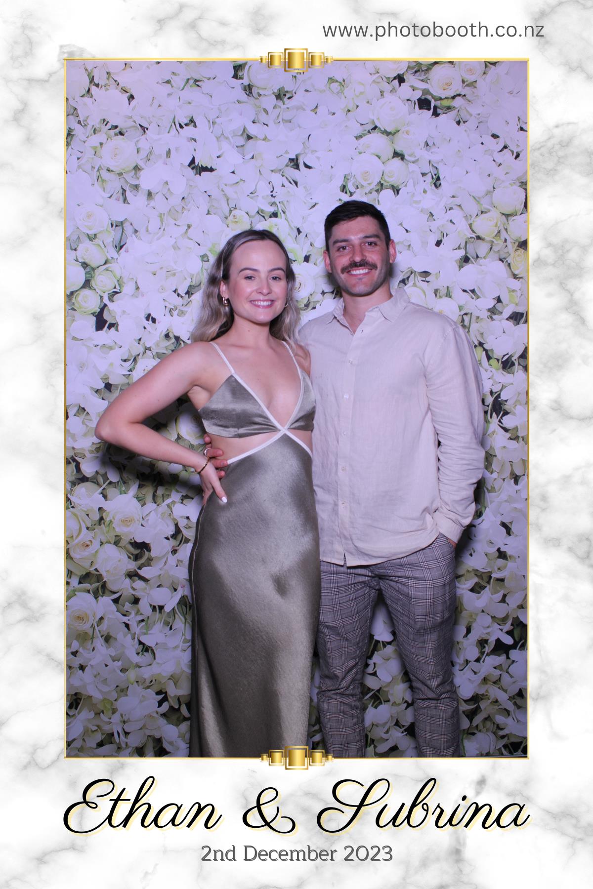Ethan and Subrina's Wedding | View more photos from the event at gallery.photobooth.co.nz/u/SelfieCentral/Ethan-and-Subrinas-Wedding