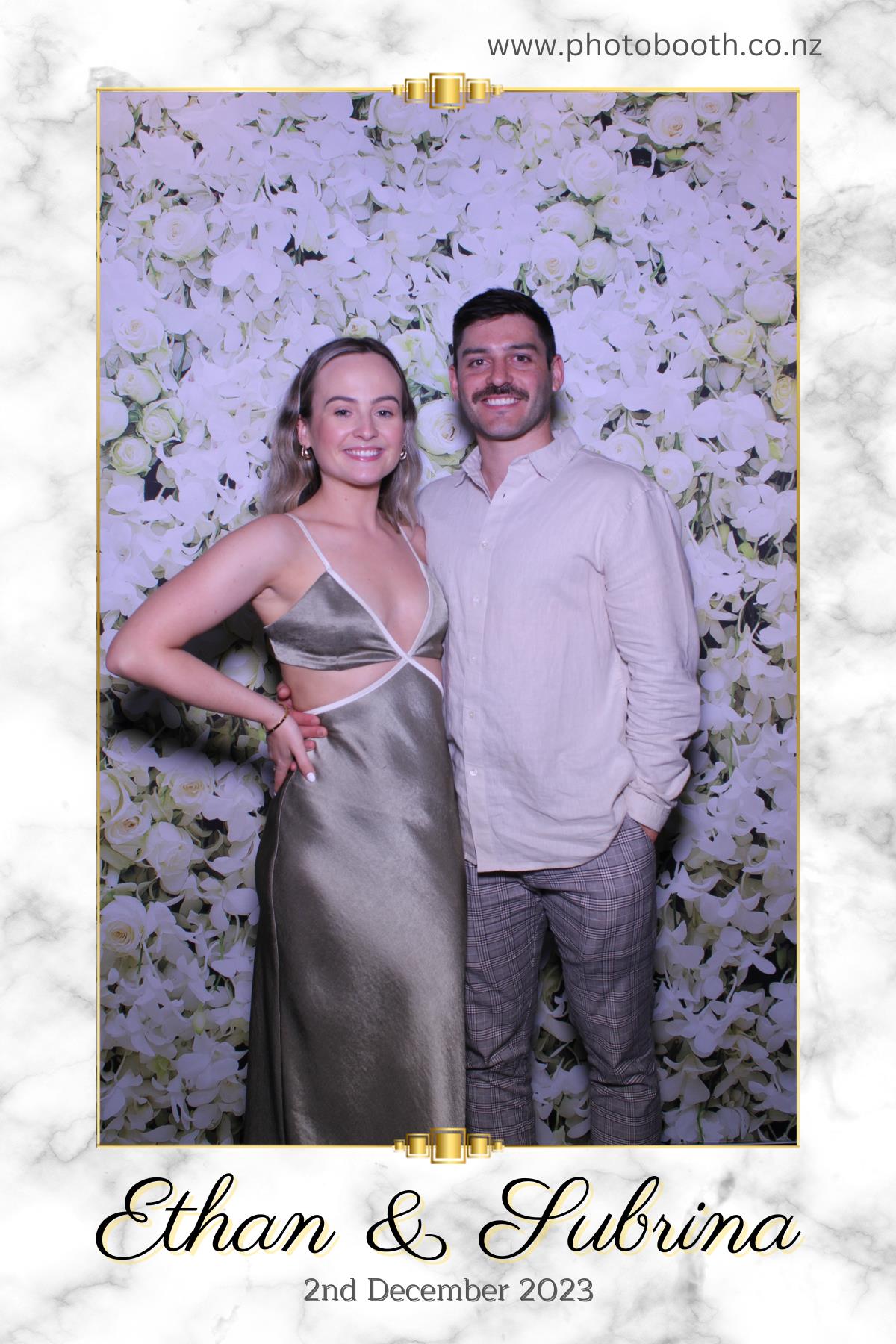 Ethan and Subrina's Wedding | View more photos from the event at gallery.photobooth.co.nz/u/SelfieCentral/Ethan-and-Subrinas-Wedding