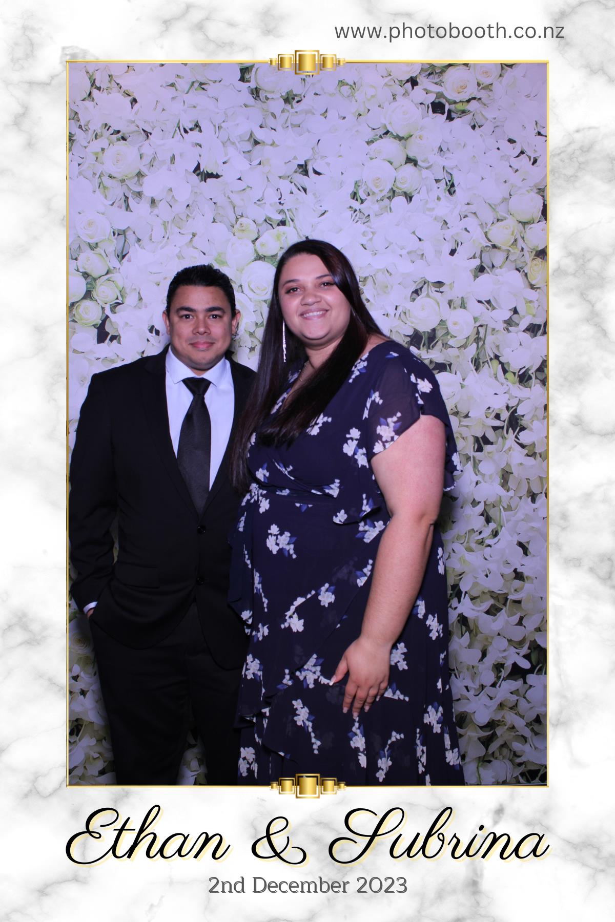 Ethan and Subrina's Wedding | View more photos from the event at gallery.photobooth.co.nz/u/SelfieCentral/Ethan-and-Subrinas-Wedding