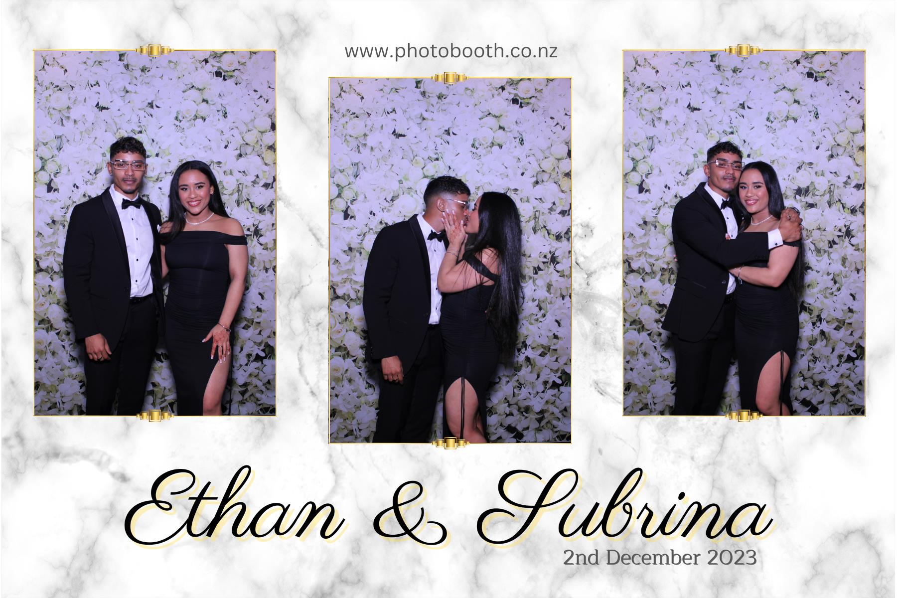 Ethan and Subrina's Wedding | View more photos from the event at gallery.photobooth.co.nz/u/SelfieCentral/Ethan-and-Subrinas-Wedding