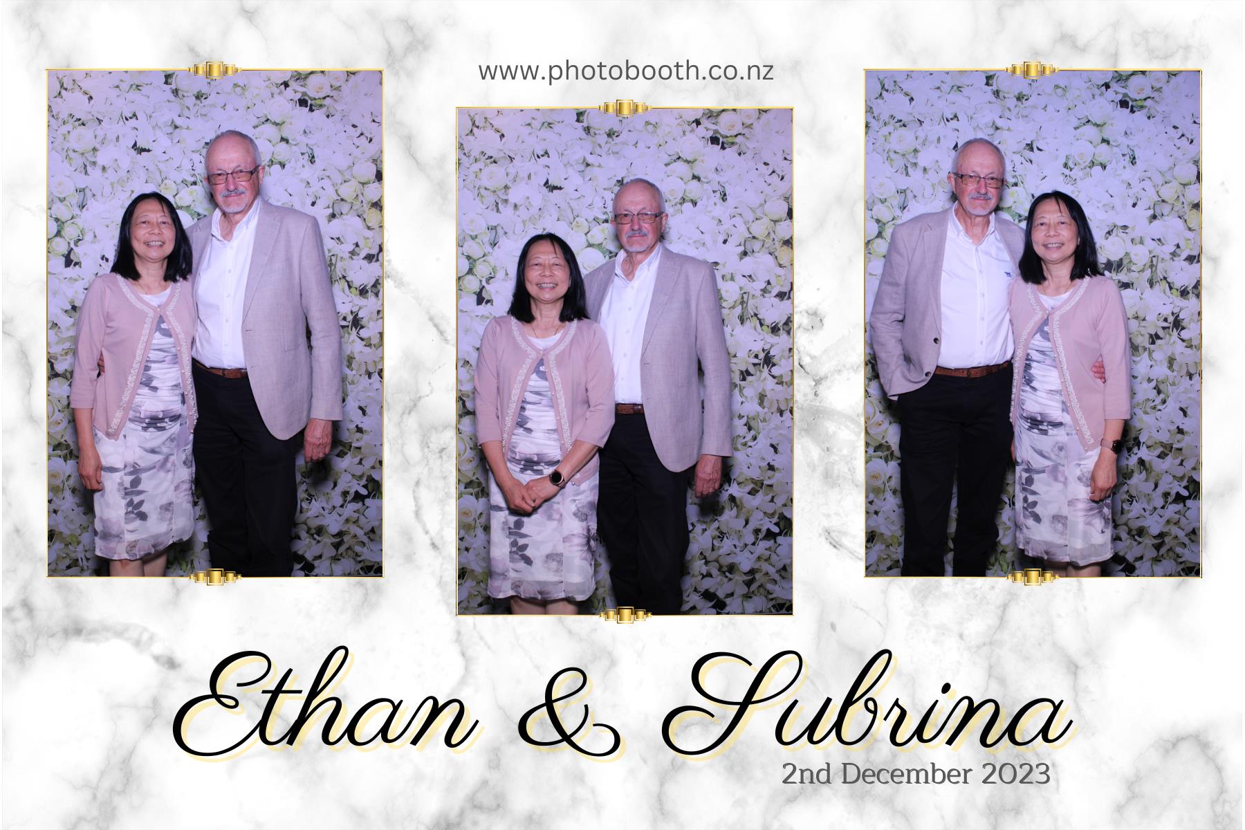 Ethan and Subrina's Wedding | View more photos from the event at gallery.photobooth.co.nz/u/SelfieCentral/Ethan-and-Subrinas-Wedding