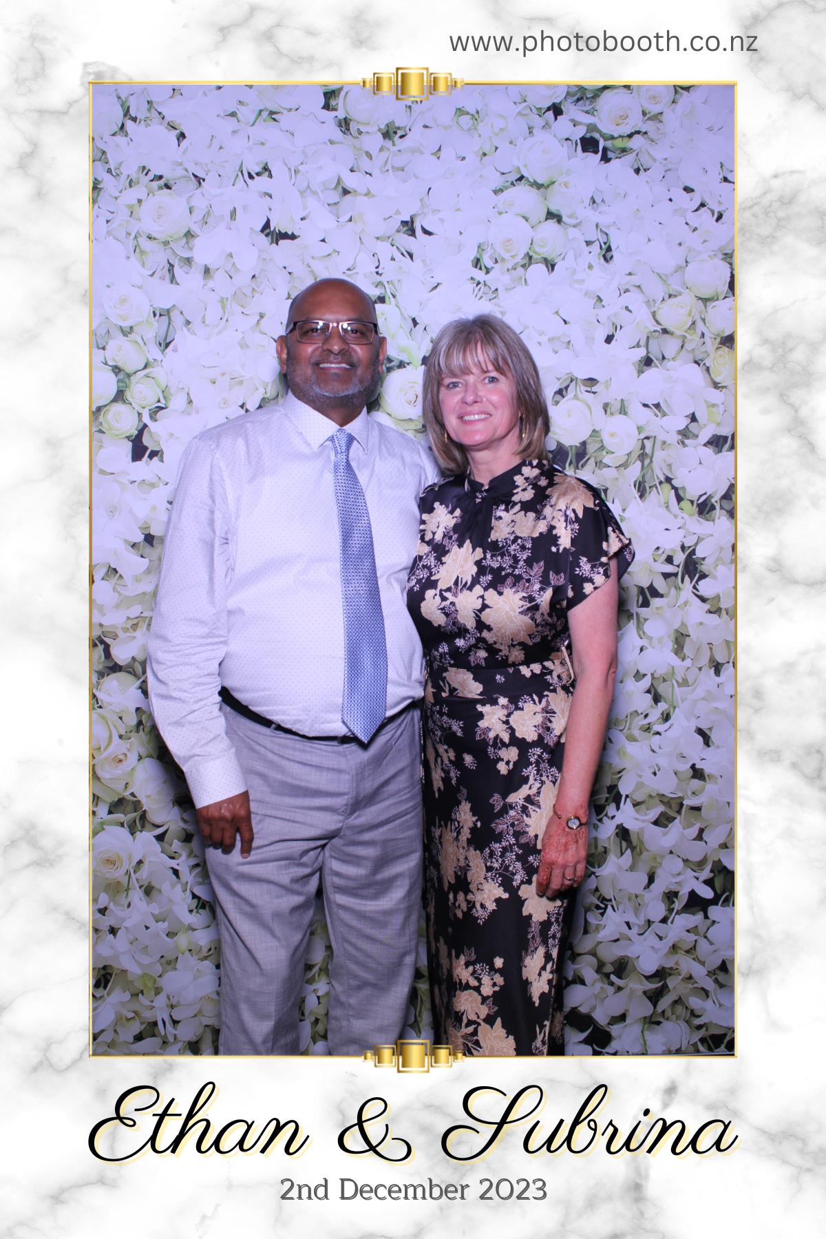 Ethan and Subrina's Wedding | View more photos from the event at gallery.photobooth.co.nz/u/SelfieCentral/Ethan-and-Subrinas-Wedding