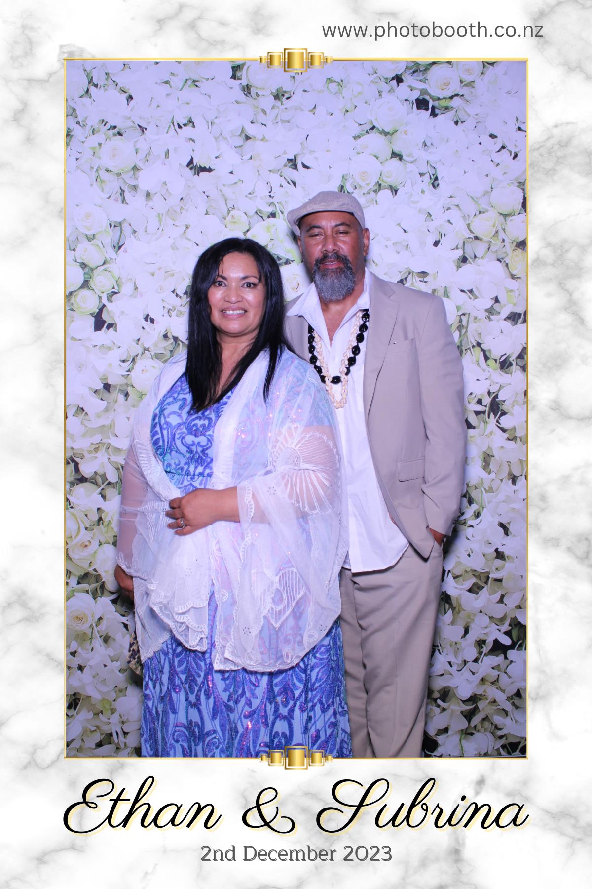 Ethan and Subrina's Wedding | View more photos from the event at gallery.photobooth.co.nz/u/SelfieCentral/Ethan-and-Subrinas-Wedding