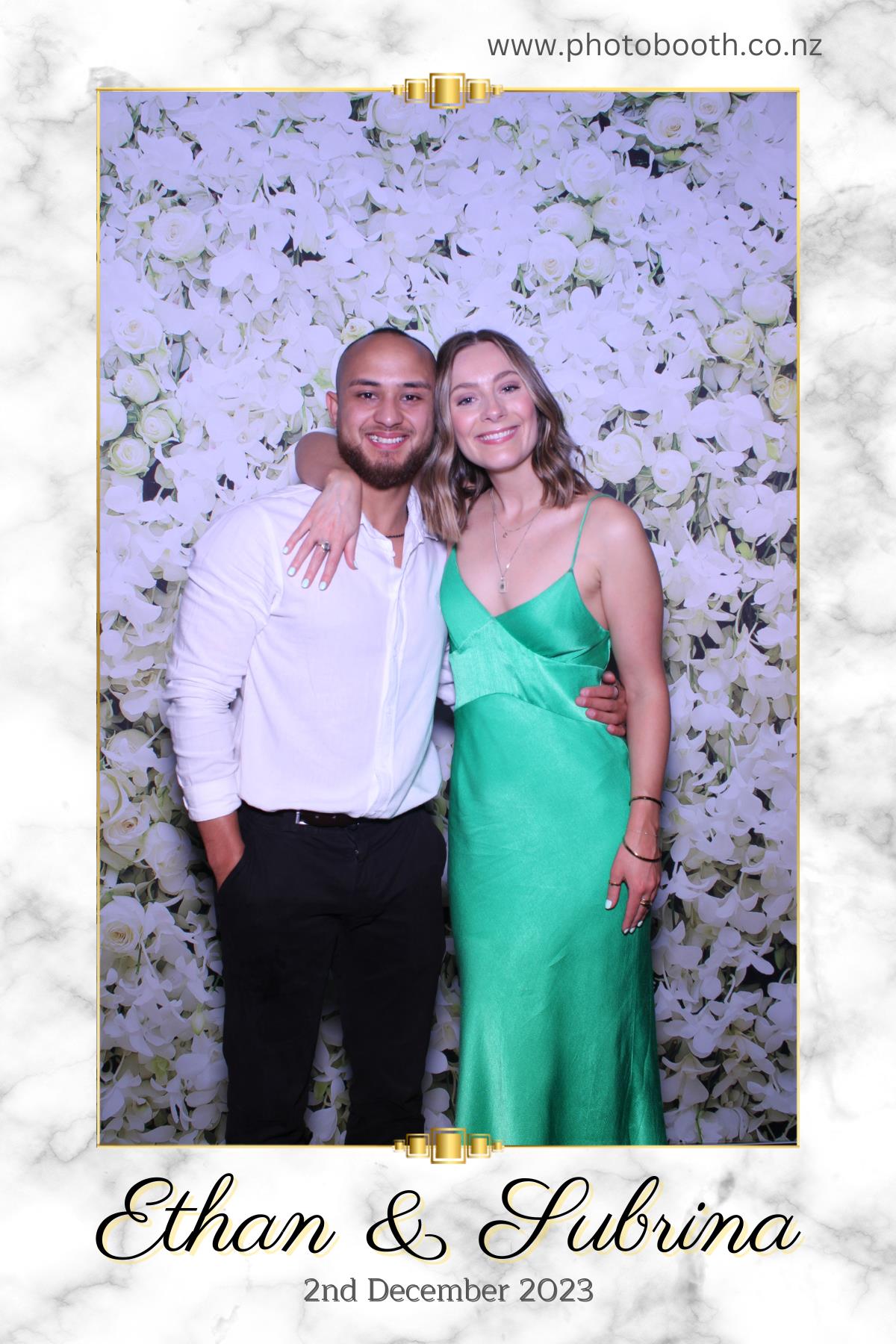 Ethan and Subrina's Wedding | View more photos from the event at gallery.photobooth.co.nz/u/SelfieCentral/Ethan-and-Subrinas-Wedding