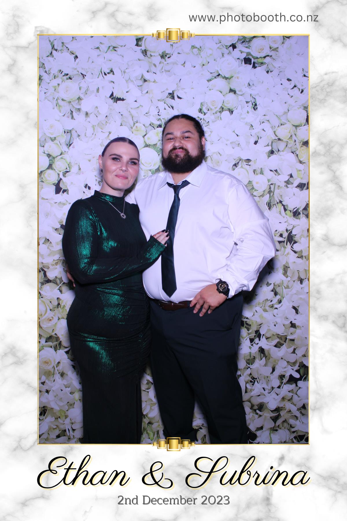 Ethan and Subrina's Wedding | View more photos from the event at gallery.photobooth.co.nz/u/SelfieCentral/Ethan-and-Subrinas-Wedding